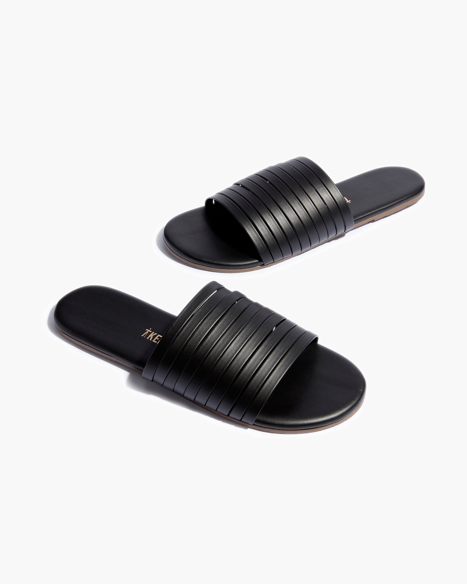 Black Women's TKEES Avery Slides | 167842-PIF