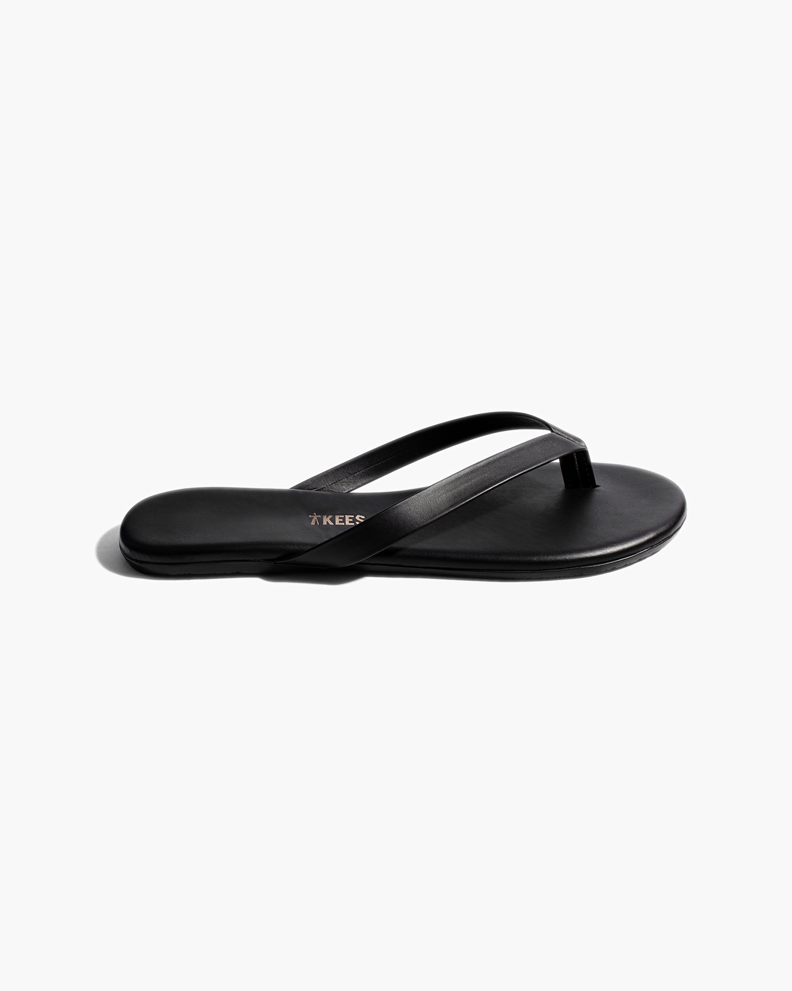 Black Women's TKEES Boyfriend Flip Flops | 265931-NMG