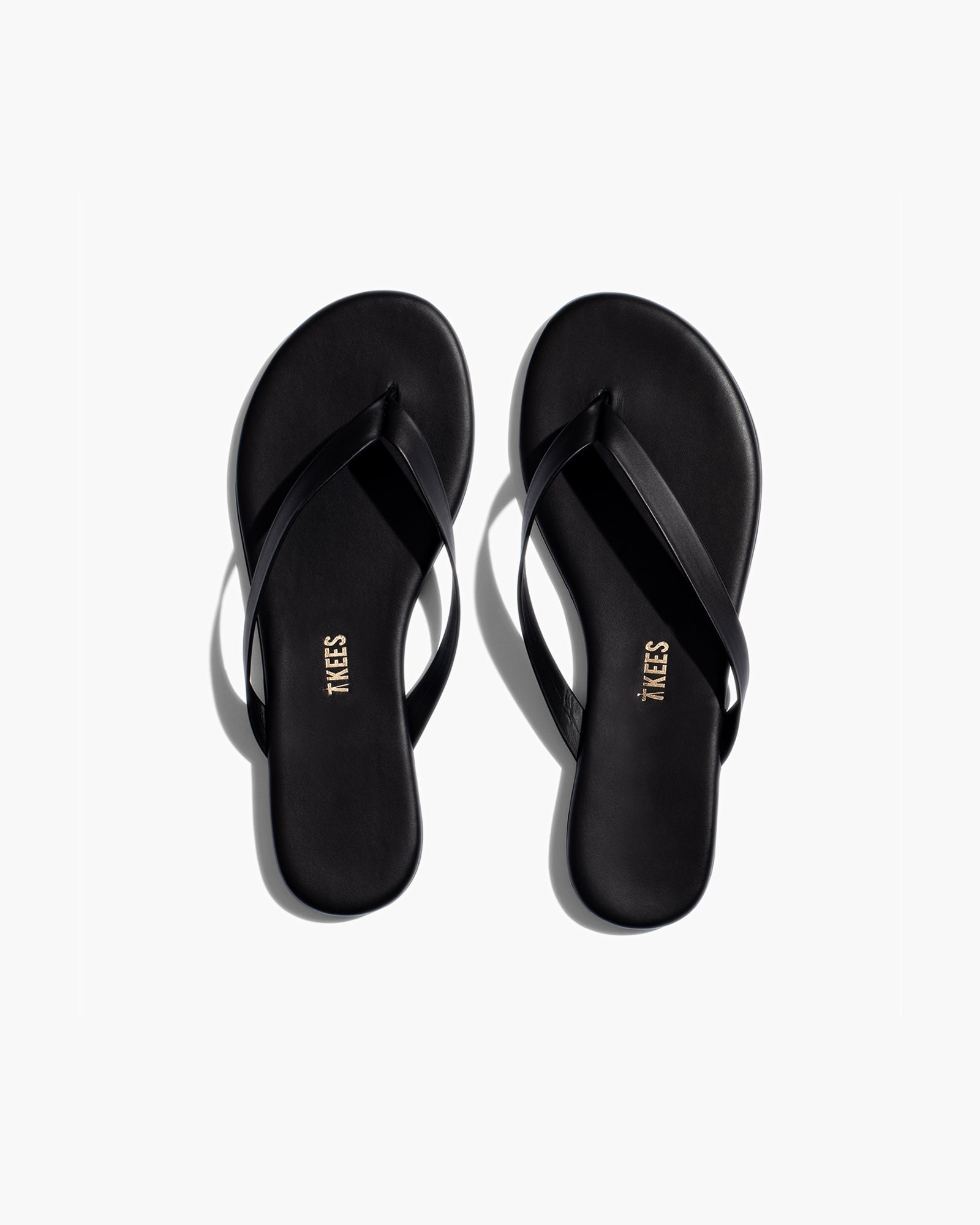 Black Women\'s TKEES Boyfriend Vegan Flip Flops | 037861-HSA