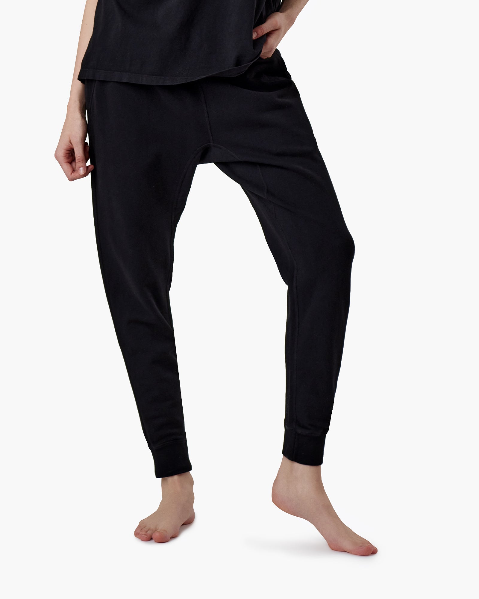 Black Women's TKEES Core Sport Jogger | 029381-XHJ