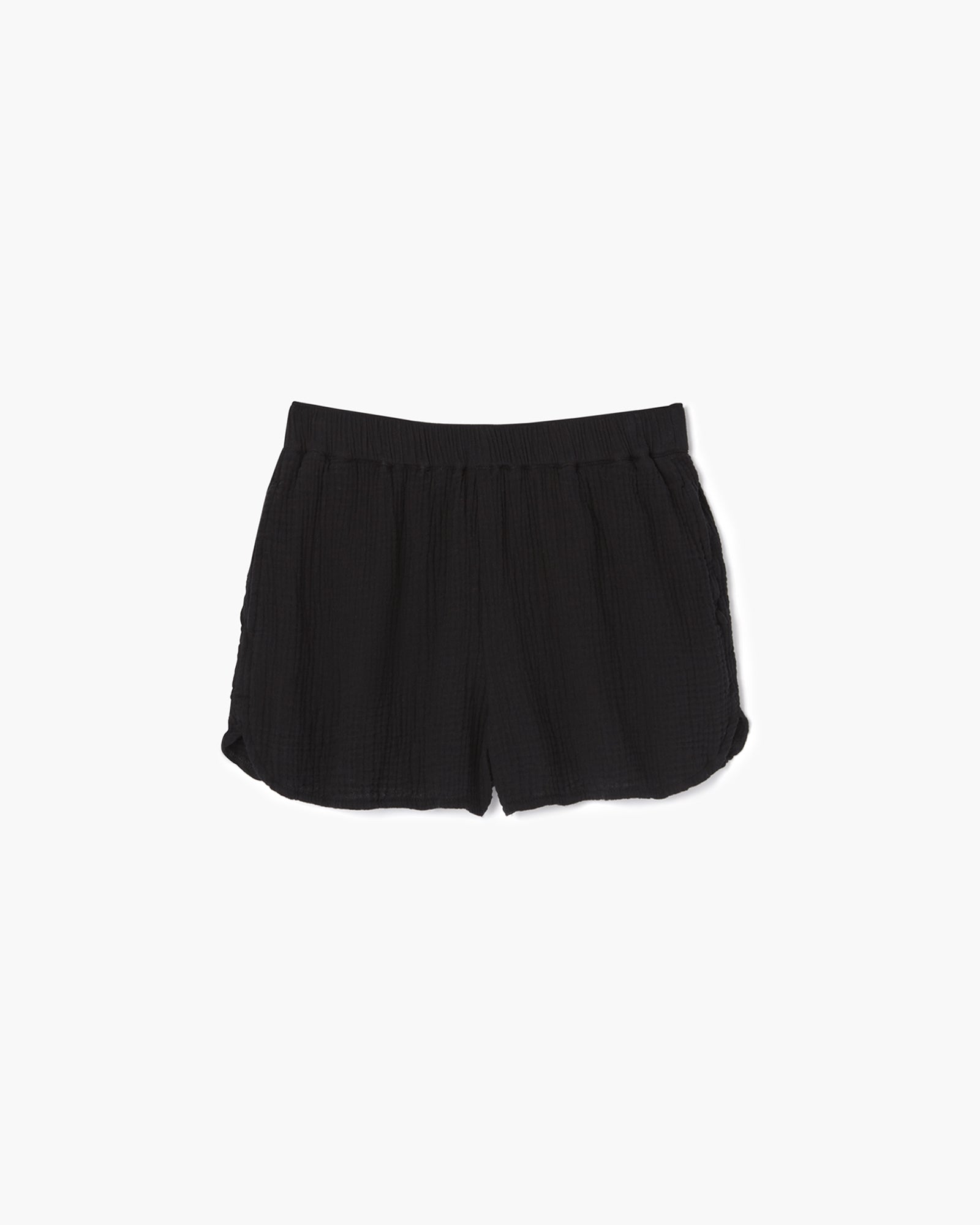 Black Women\'s TKEES Gauze Shorts | 125437-MCF