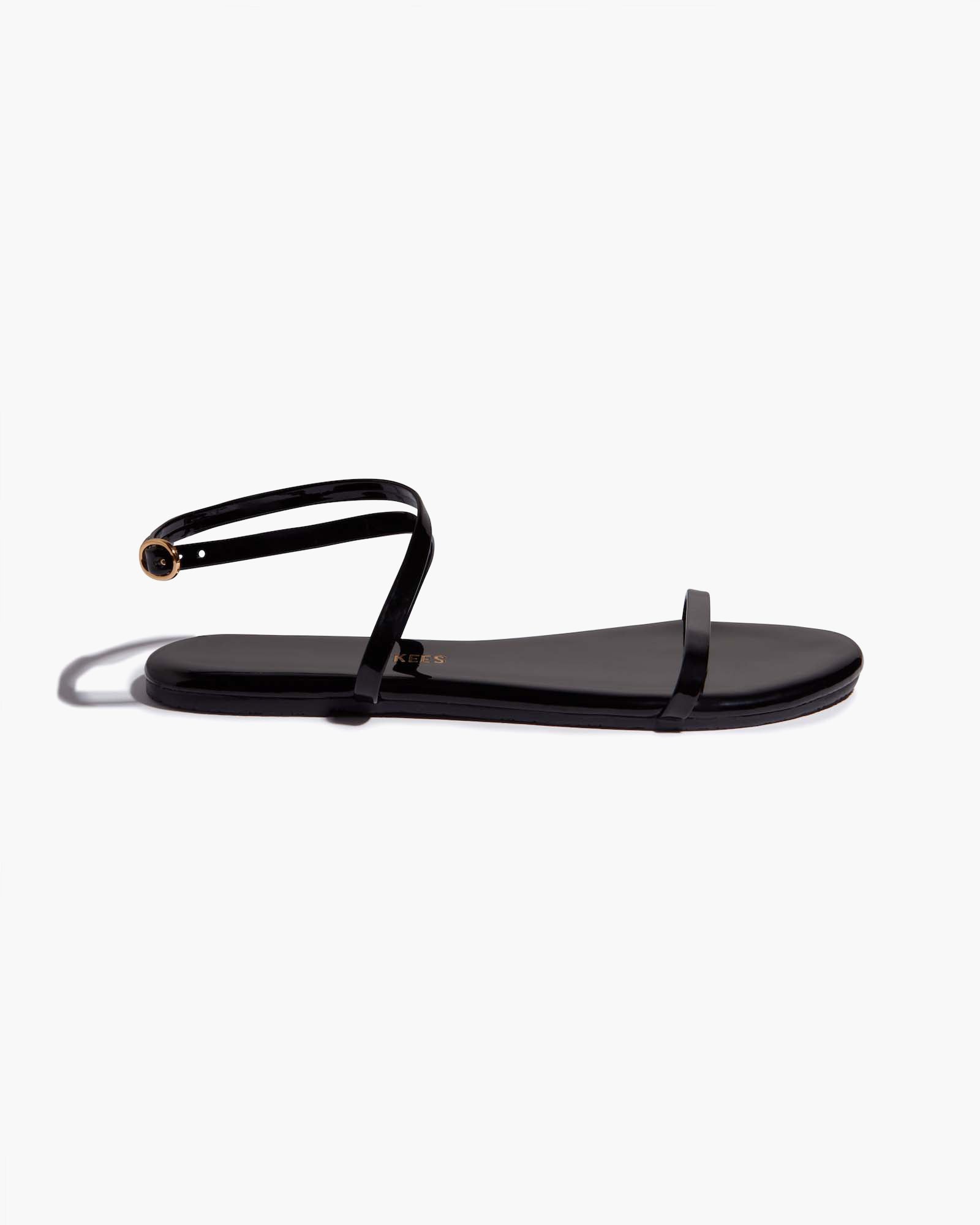 Black Women's TKEES MJ Glosses Sandals | 175908-LWJ