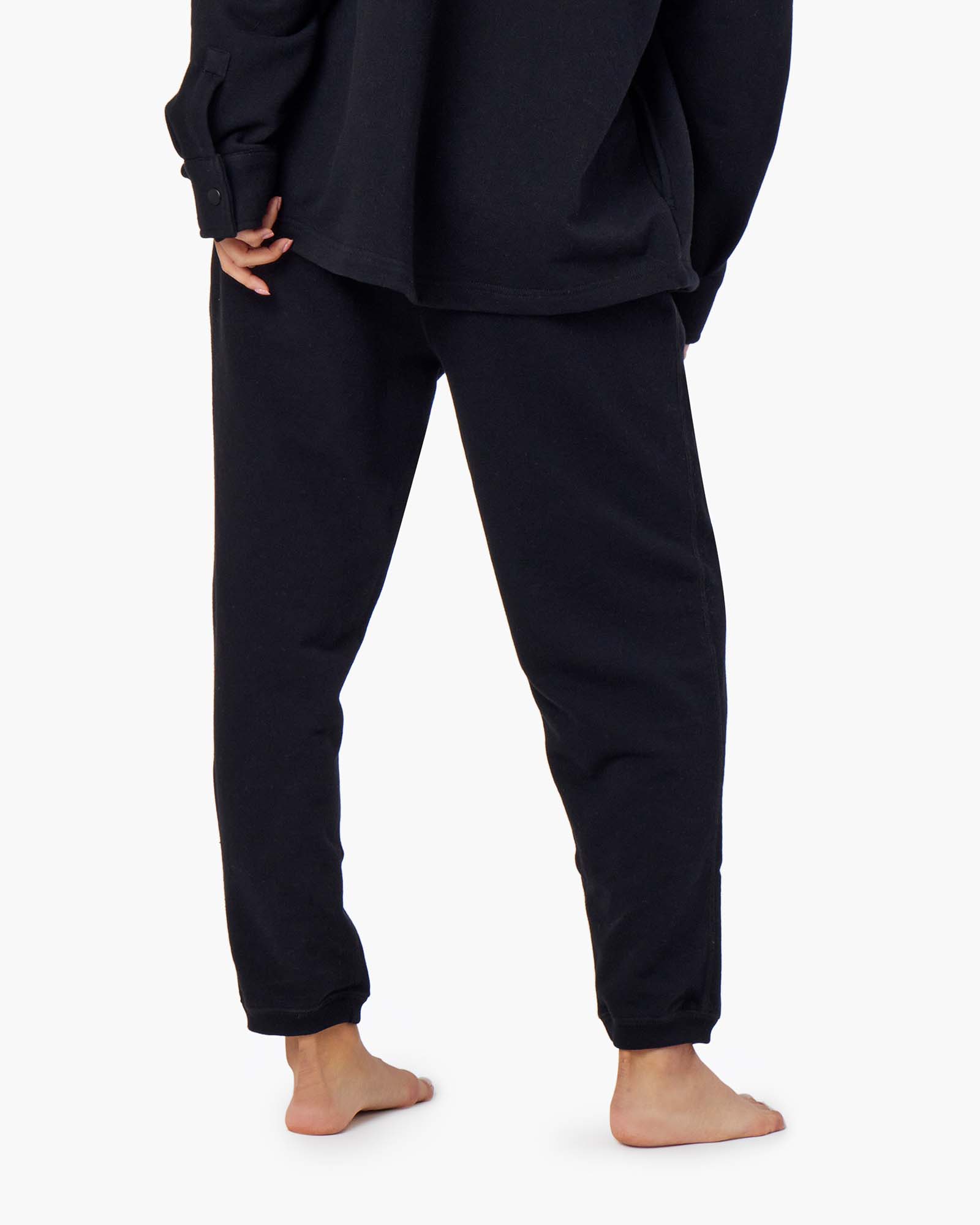 Black Women's TKEES Panelled Jogger | 263491-KOM