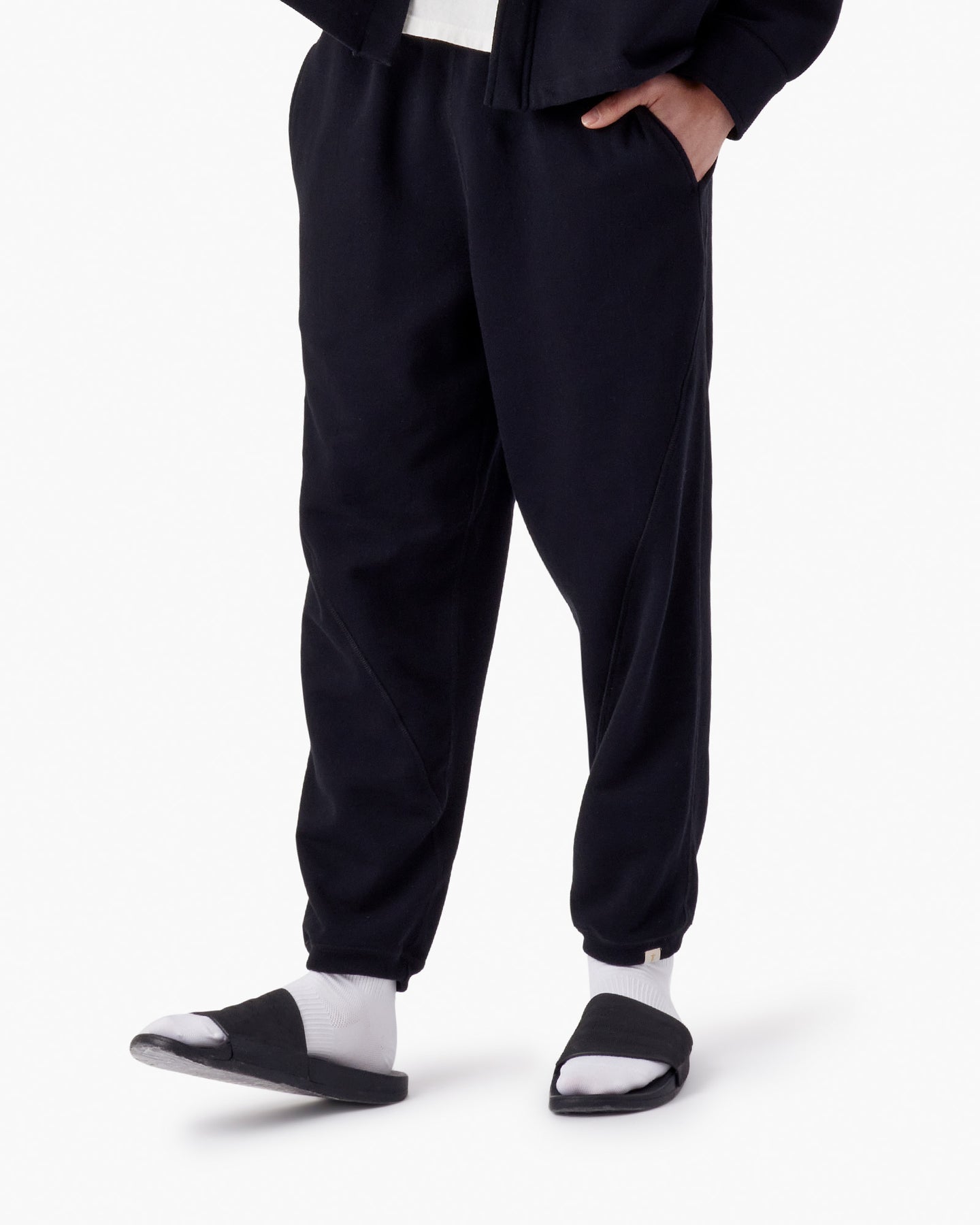 Black Women's TKEES Panelled Jogger | 263491-KOM