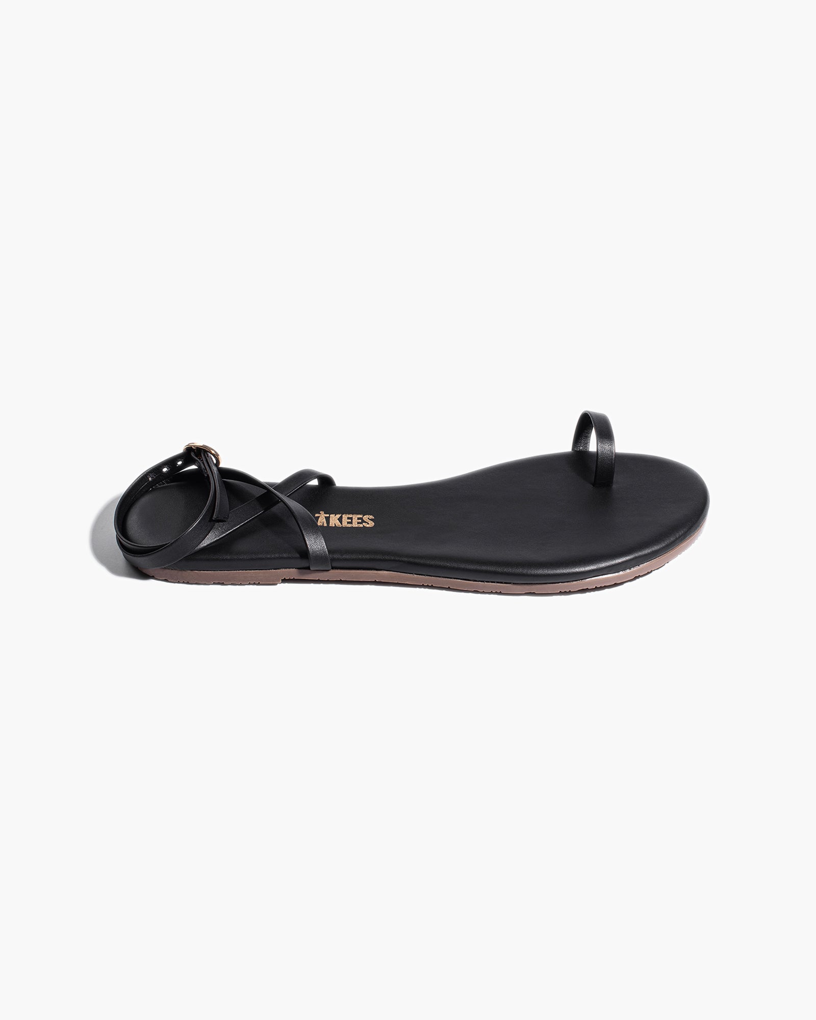 Black Women's TKEES Phoebe Sandals | 729341-JMC