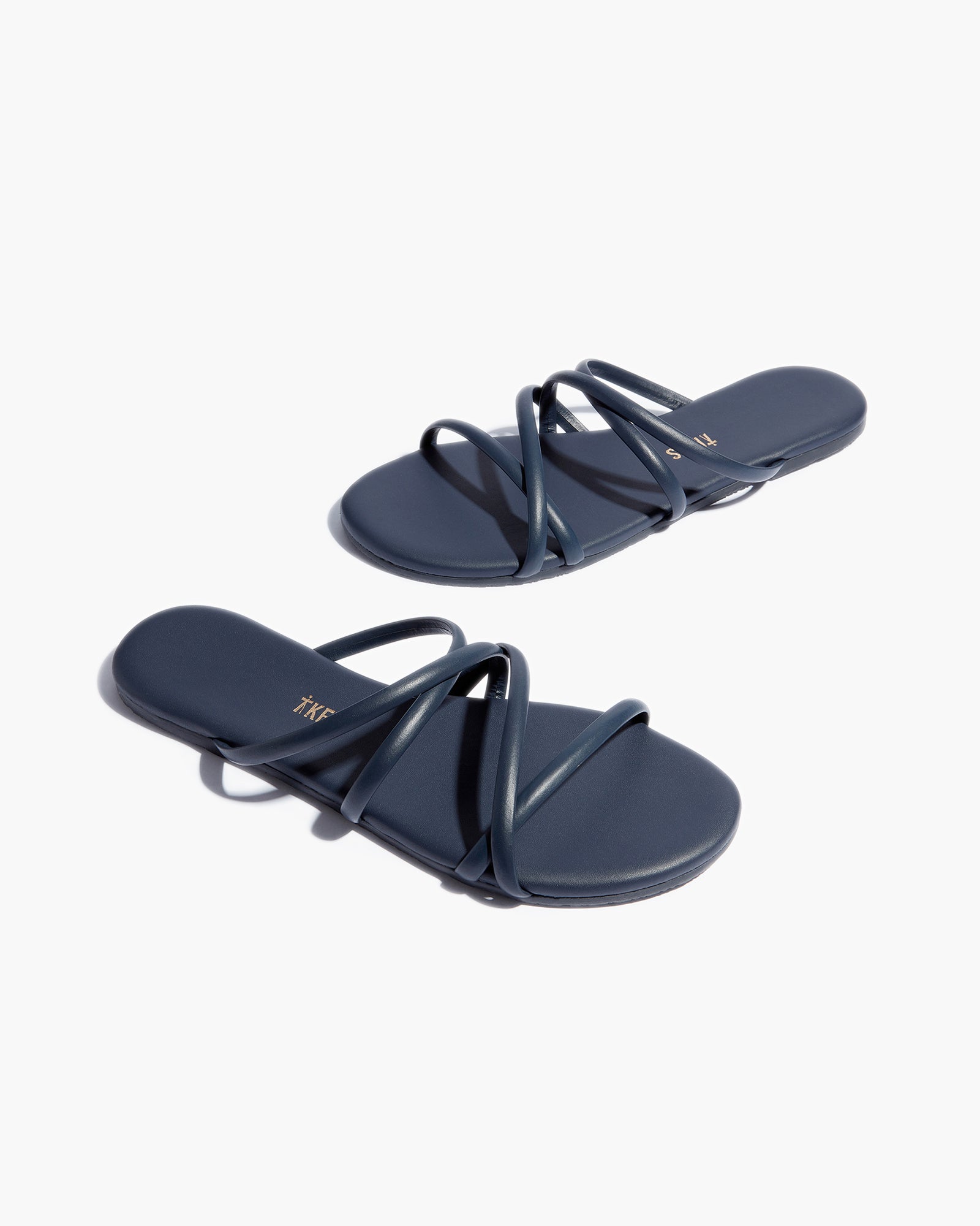 Black Women's TKEES Sloane Sandals | 215689-EQK