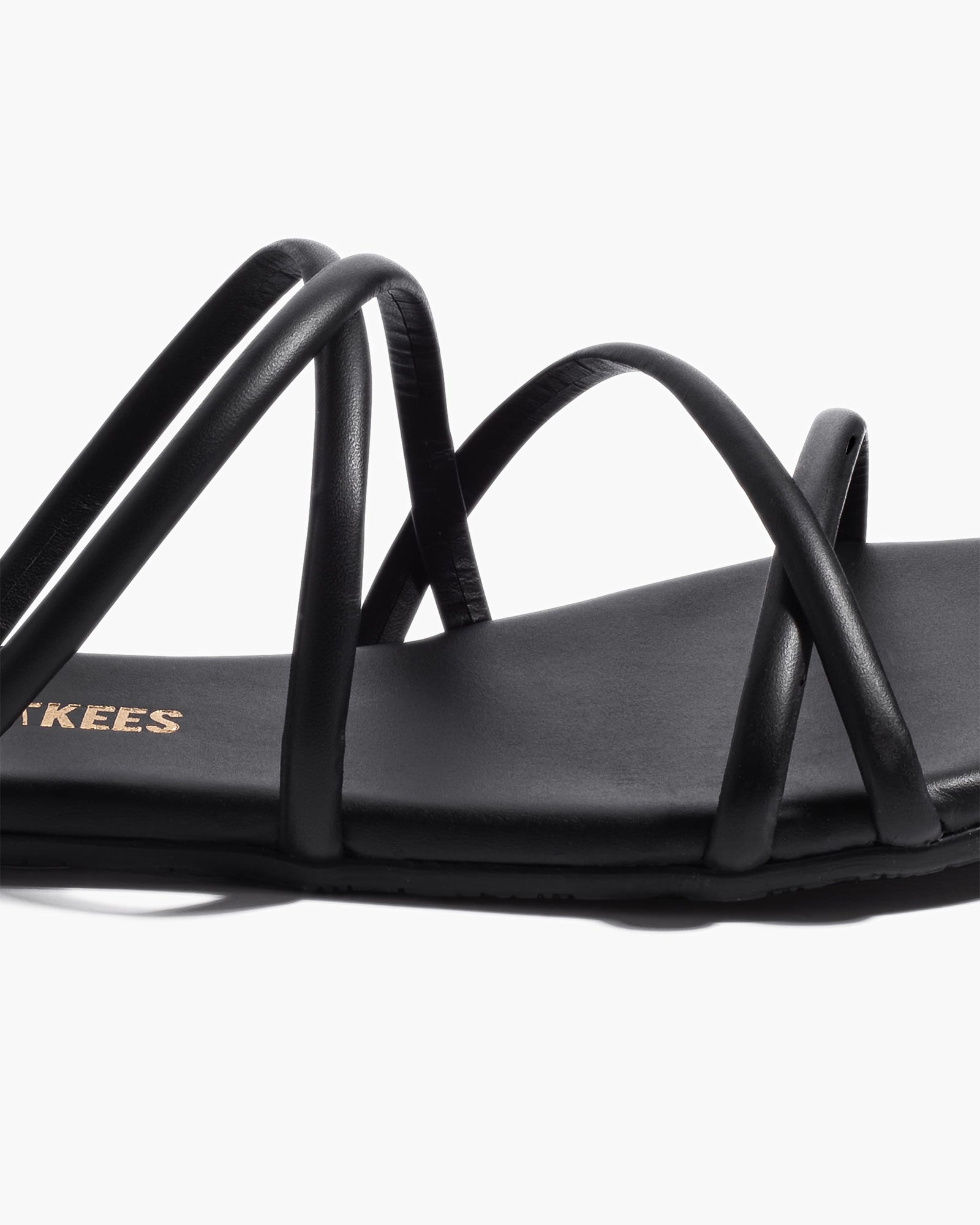Black Women's TKEES Sloane Sandals | 548790-FPQ
