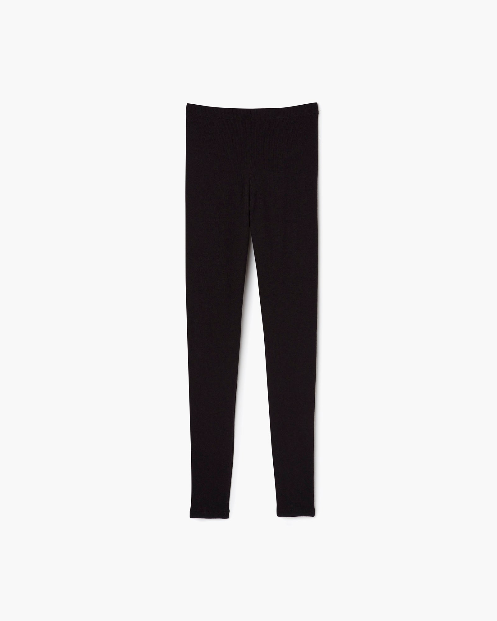 Black Women\'s TKEES Super Rib Leggings | 296470-QNX