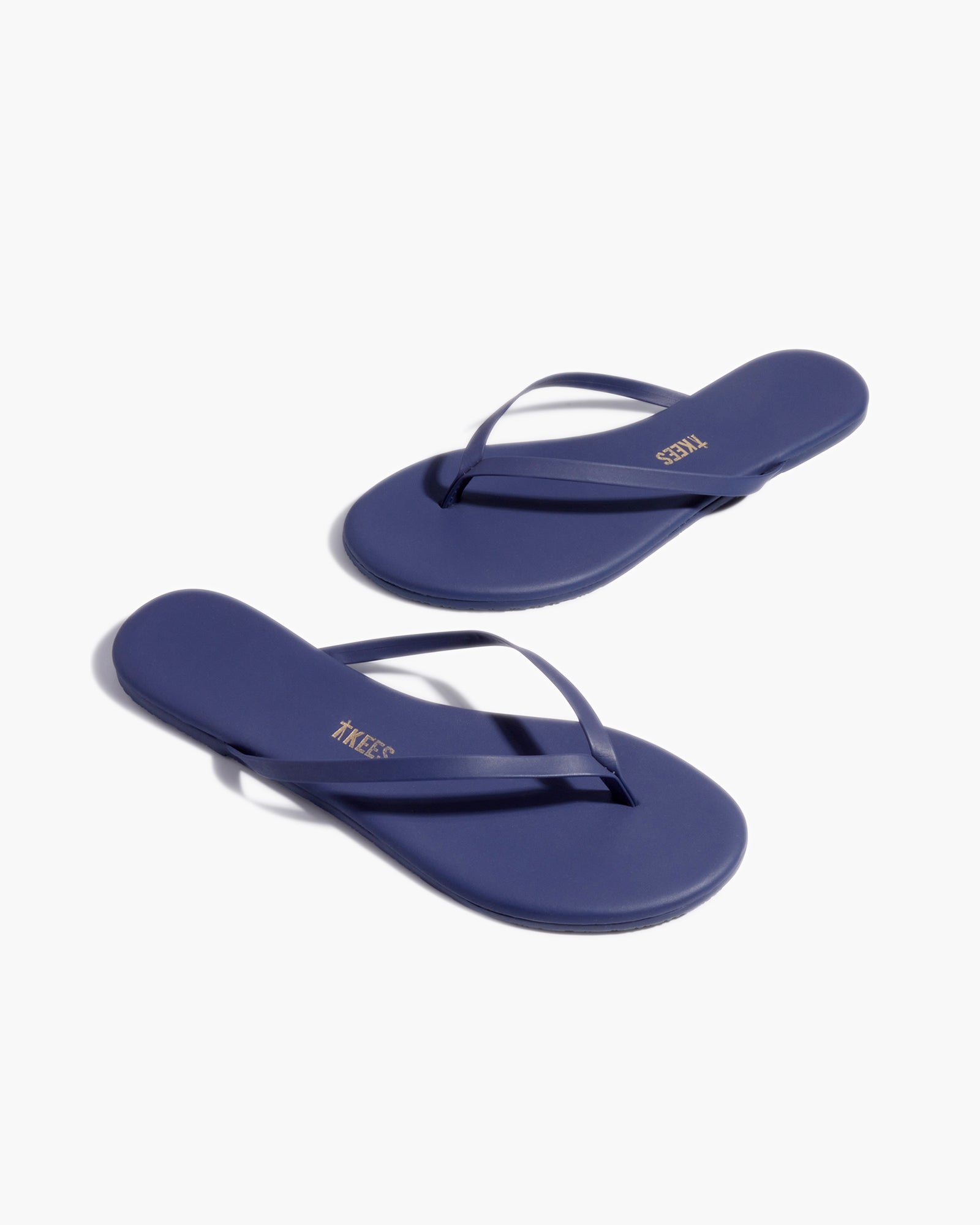 Blue Women's TKEES Lily Pigments Flip Flops | 705482-TCP