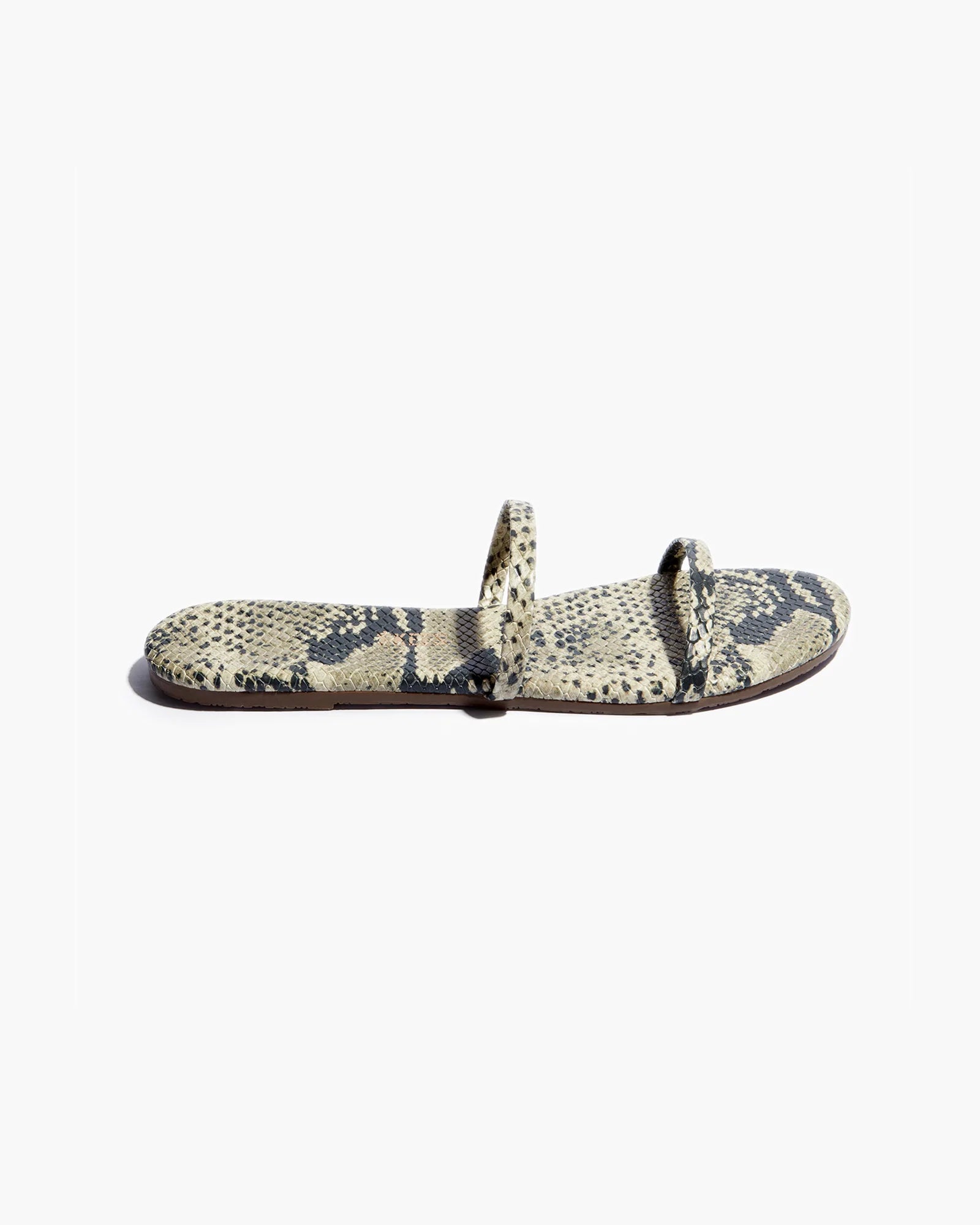 Brown Snake Women's TKEES Gemma Vegan Animal Sandals | 285931-WIB