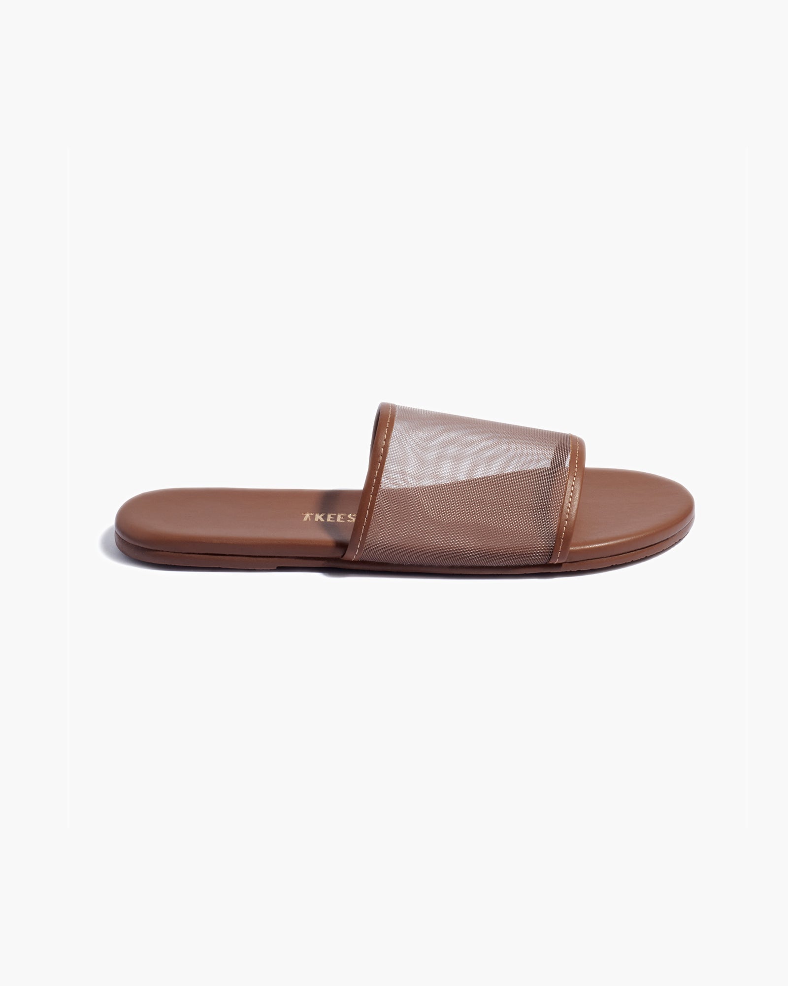 Brown Women's TKEES Blair Slides | 689057-AZU