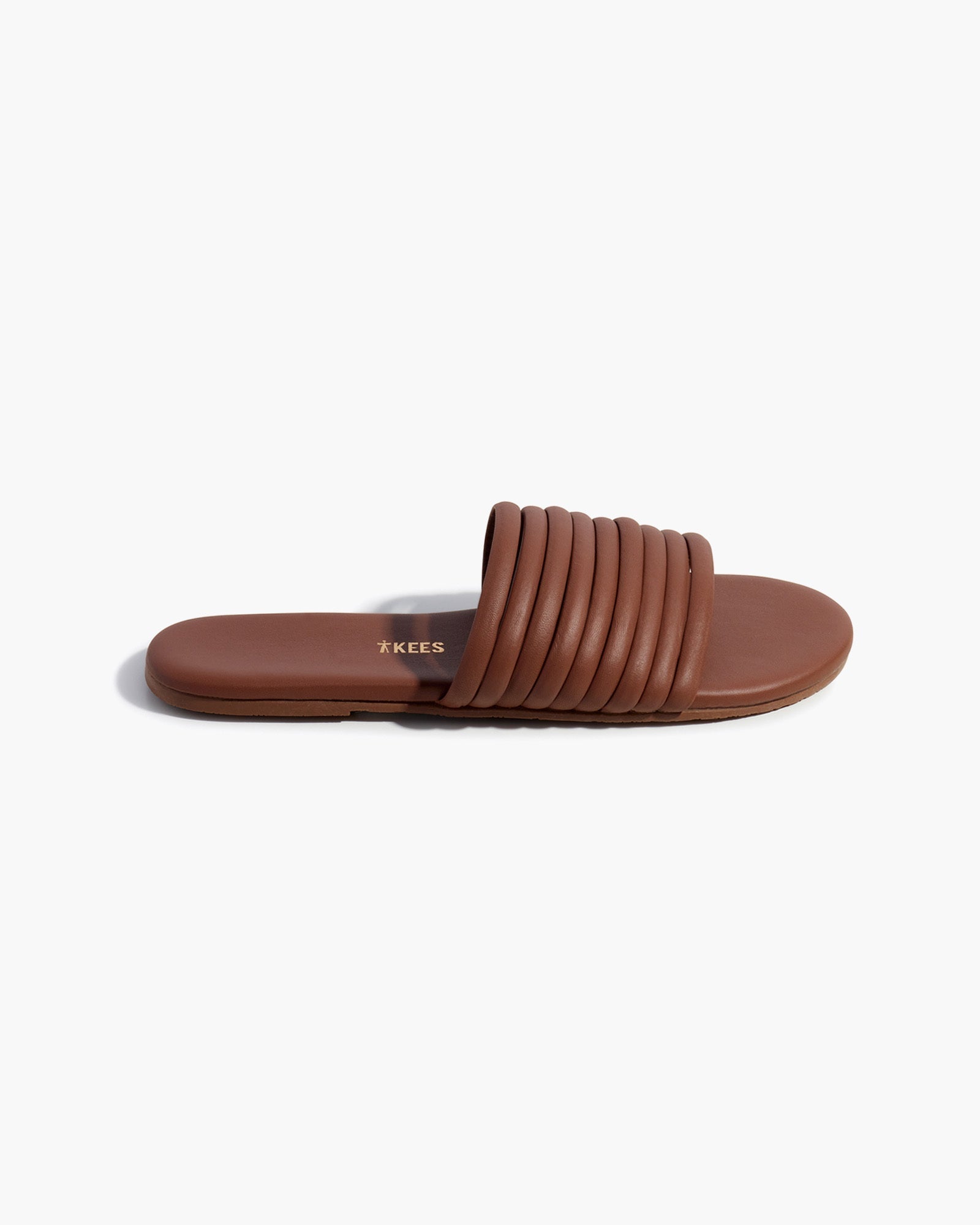 Brown Women's TKEES Caro Slides | 806231-FVZ