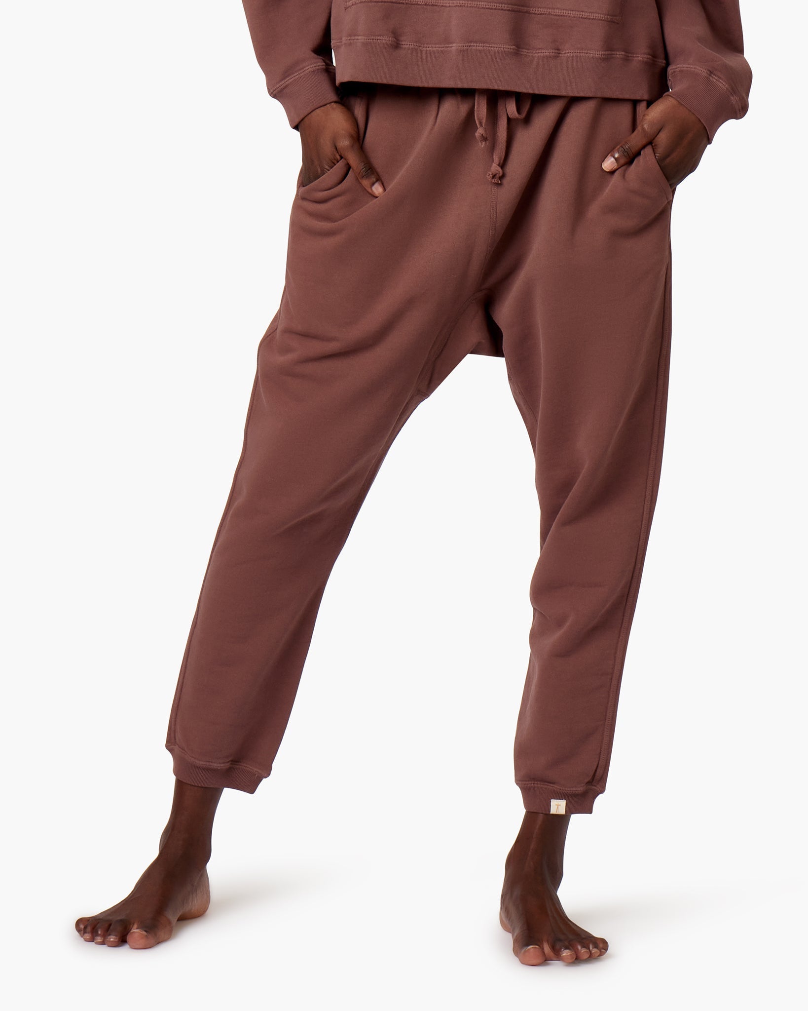 Brown Women's TKEES Core Jogger | 327601-TJY