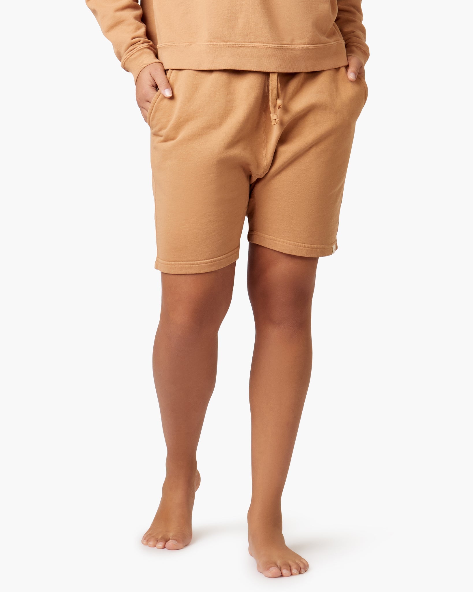 Brown Women's TKEES Core Shorts | 016795-PQA