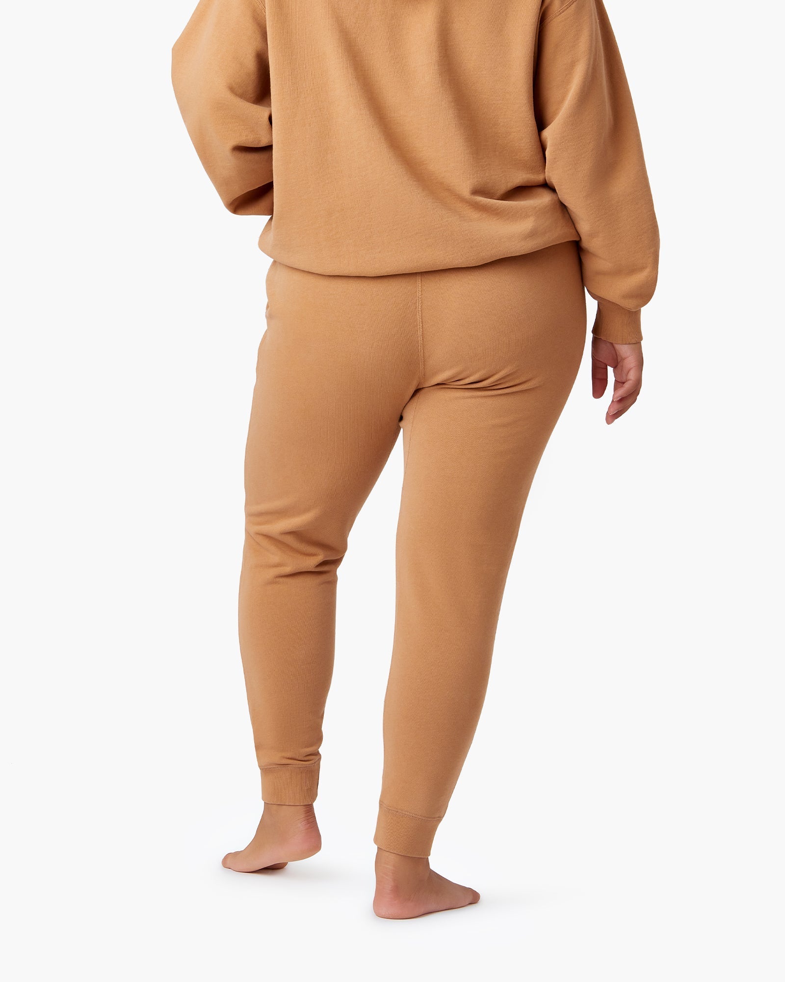 Brown Women's TKEES Core Sport Jogger | 806439-KFH