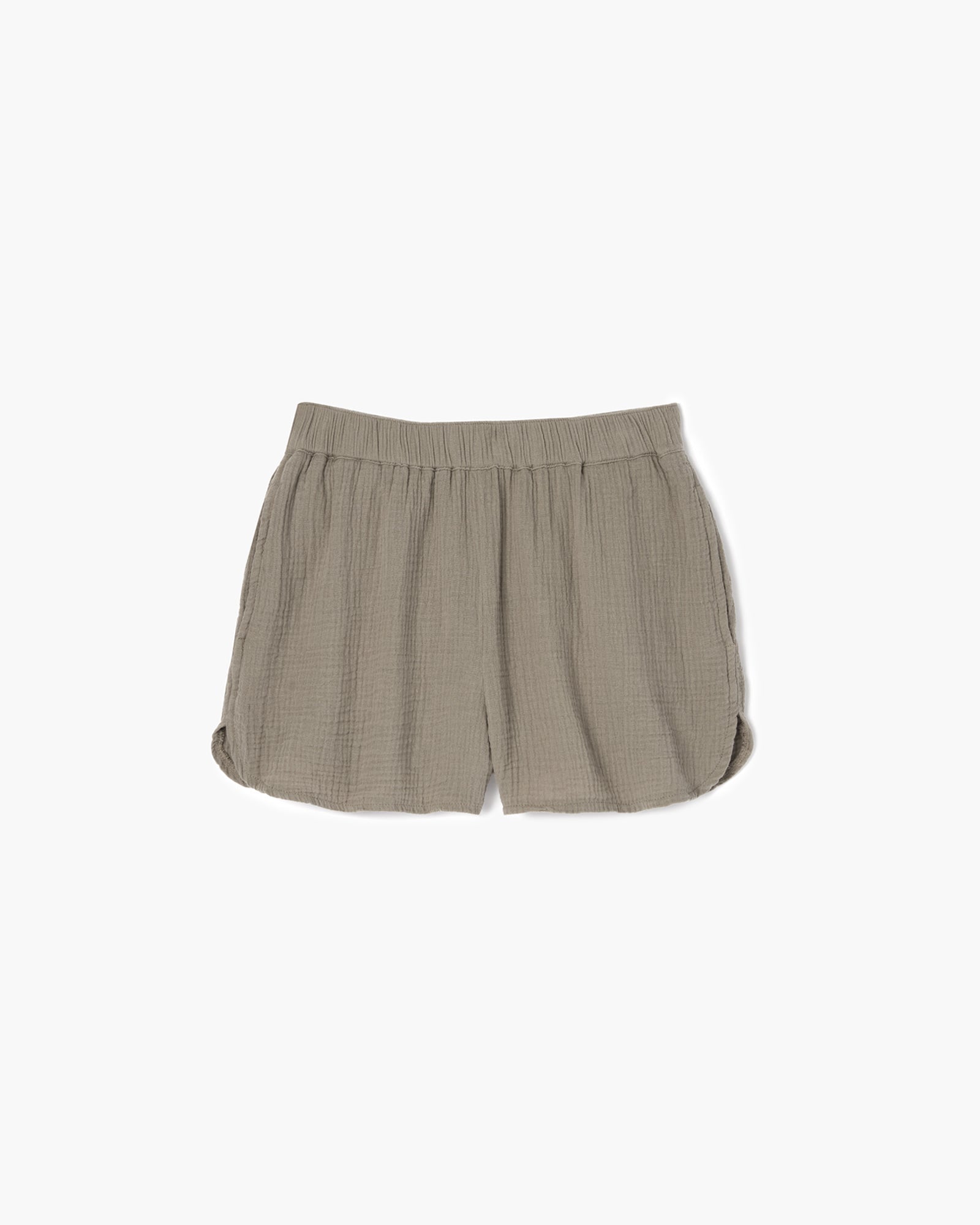 Brown Women\'s TKEES Gauze Shorts | 285639-XFM