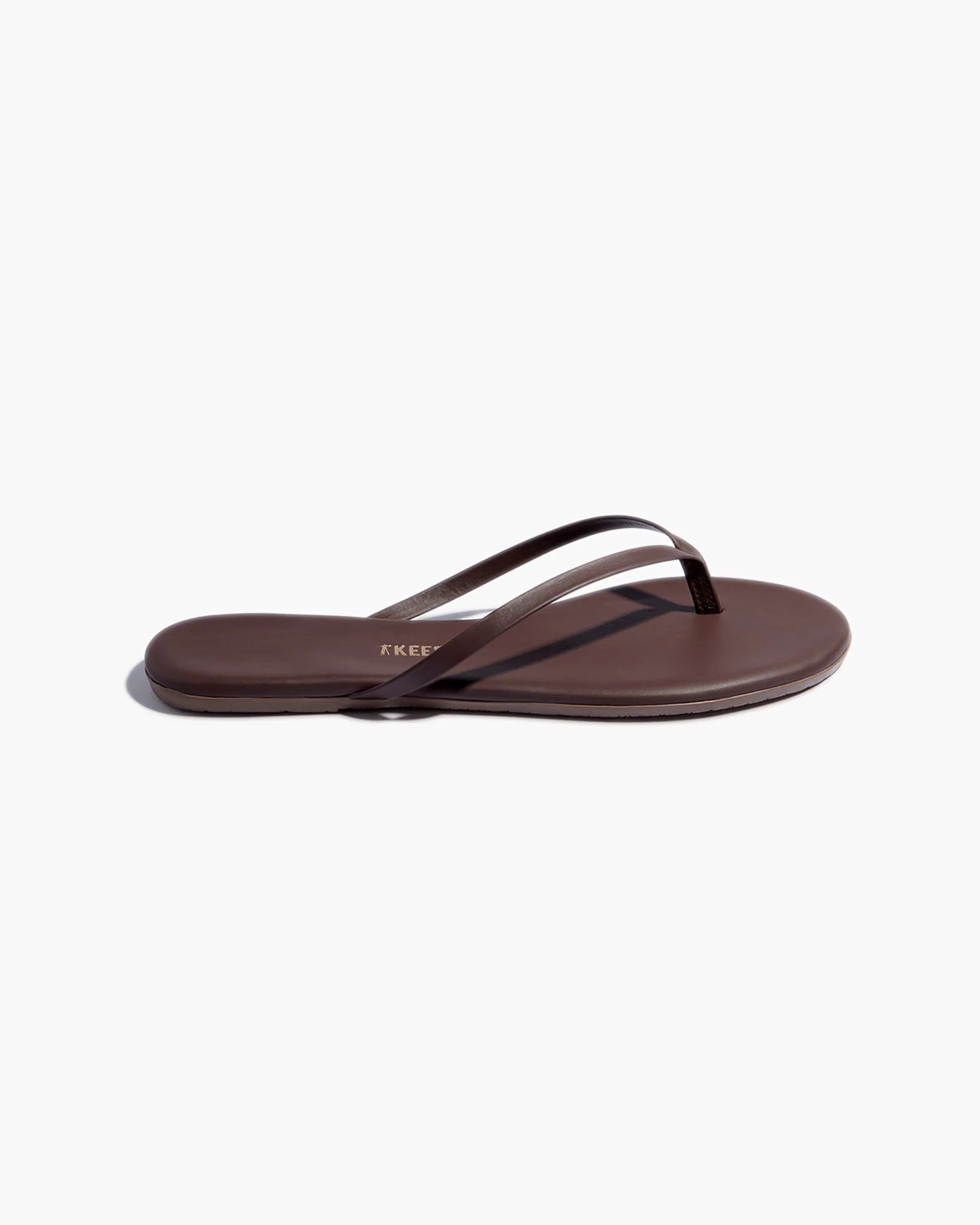 Brown Women's TKEES Lily Nudes Flip Flops | 168372-KZI