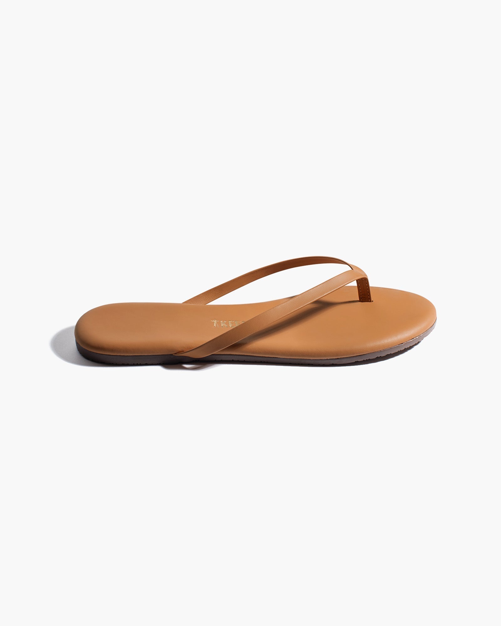 Brown Women's TKEES Lily Nudes Flip Flops | 254086-KBM