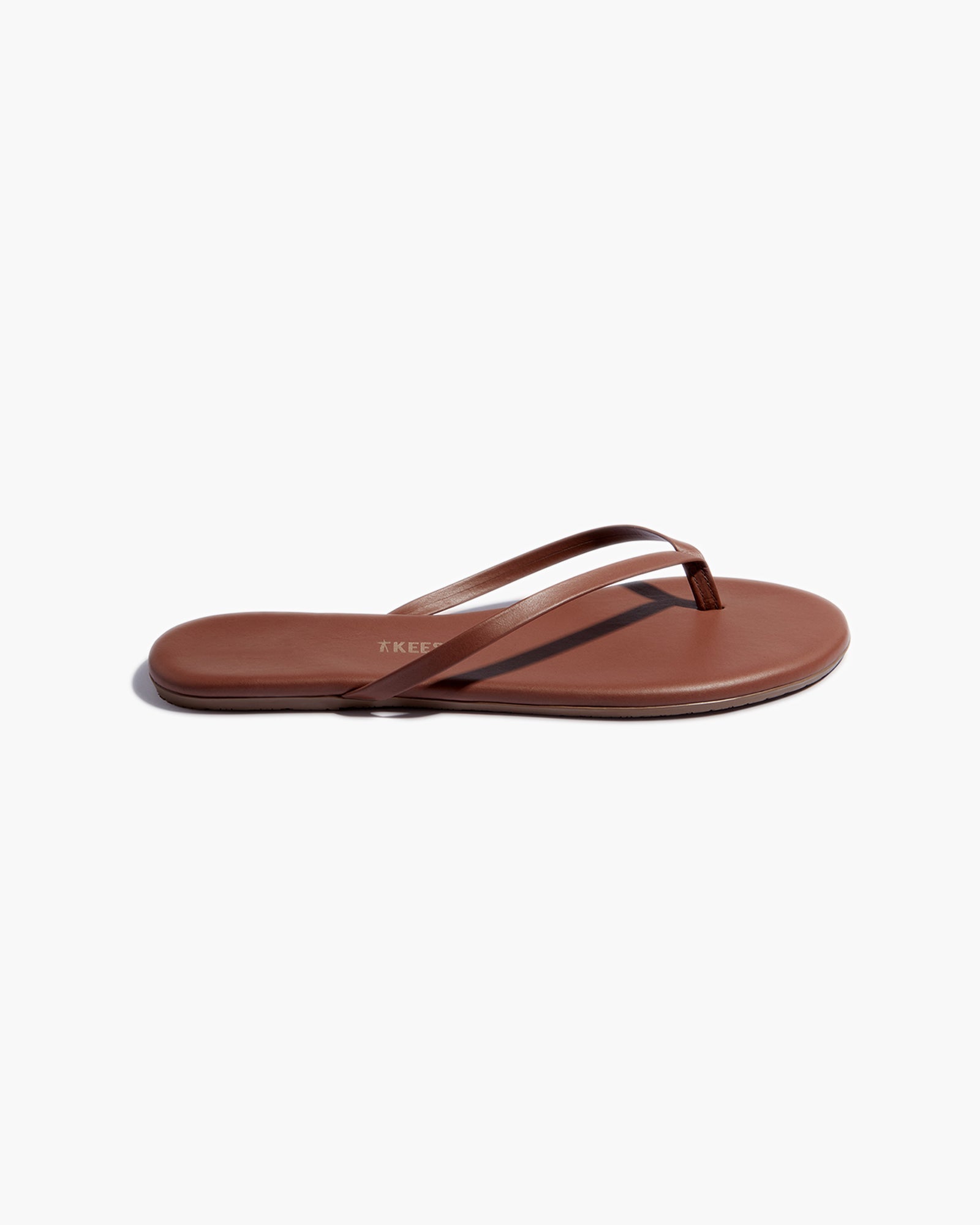 Brown Women's TKEES Lily Vegan Flip Flops | 651430-GNR