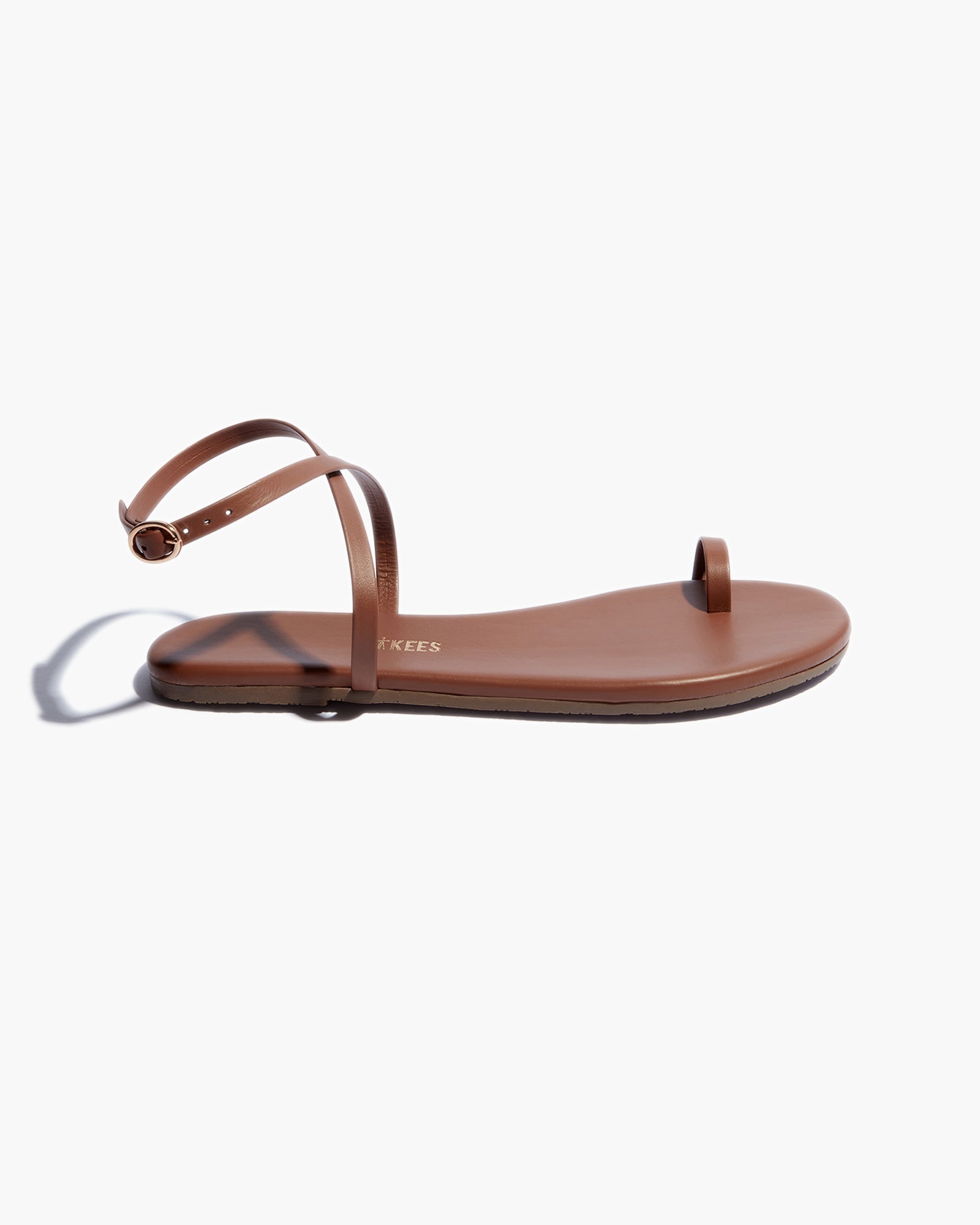 Brown Women's TKEES Phoebe Sandals | 295473-RMT