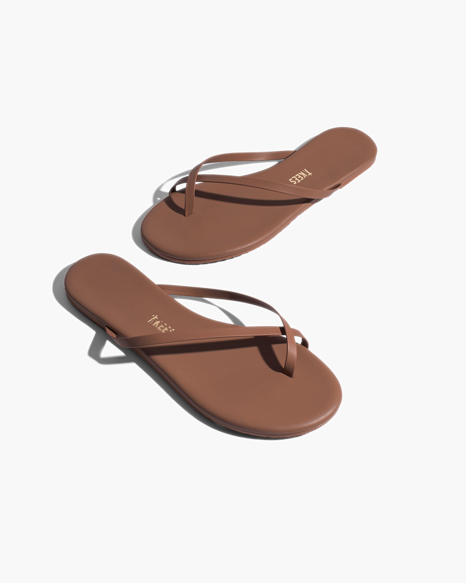 Brown Women's TKEES Riley Sandals | 289671-VTH