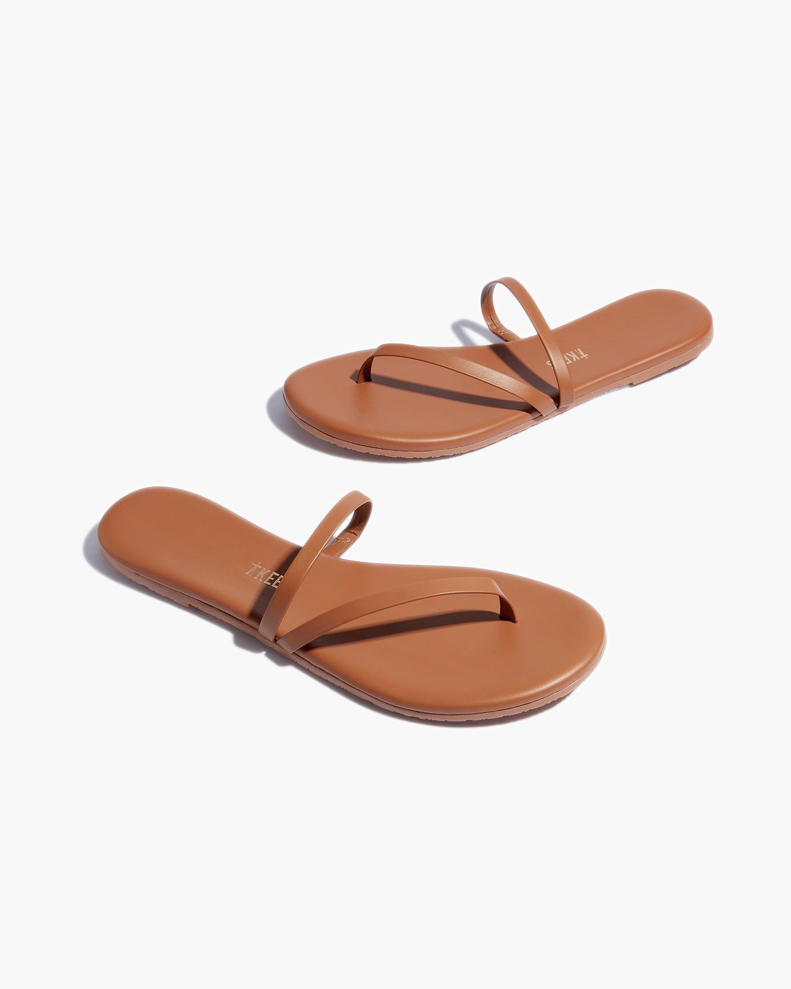 Brown Women's TKEES Sarit Sandals | 103627-ZQO