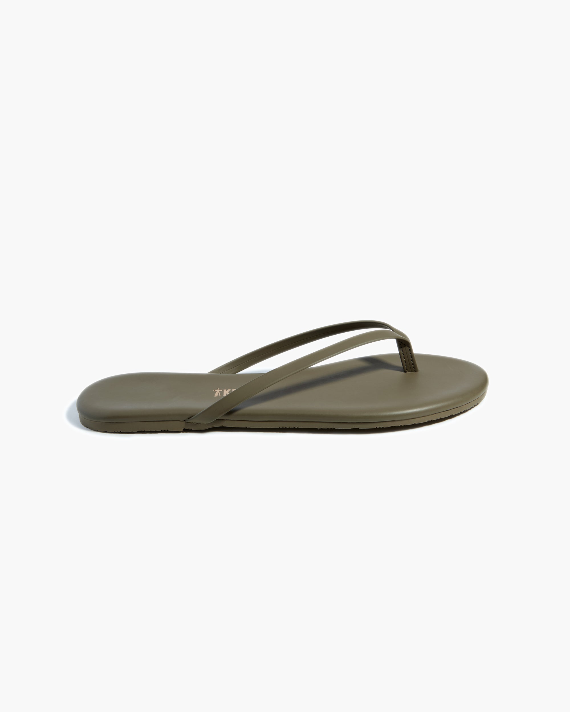 Green Women's TKEES Lily Vegan Flip Flops | 385726-FXA