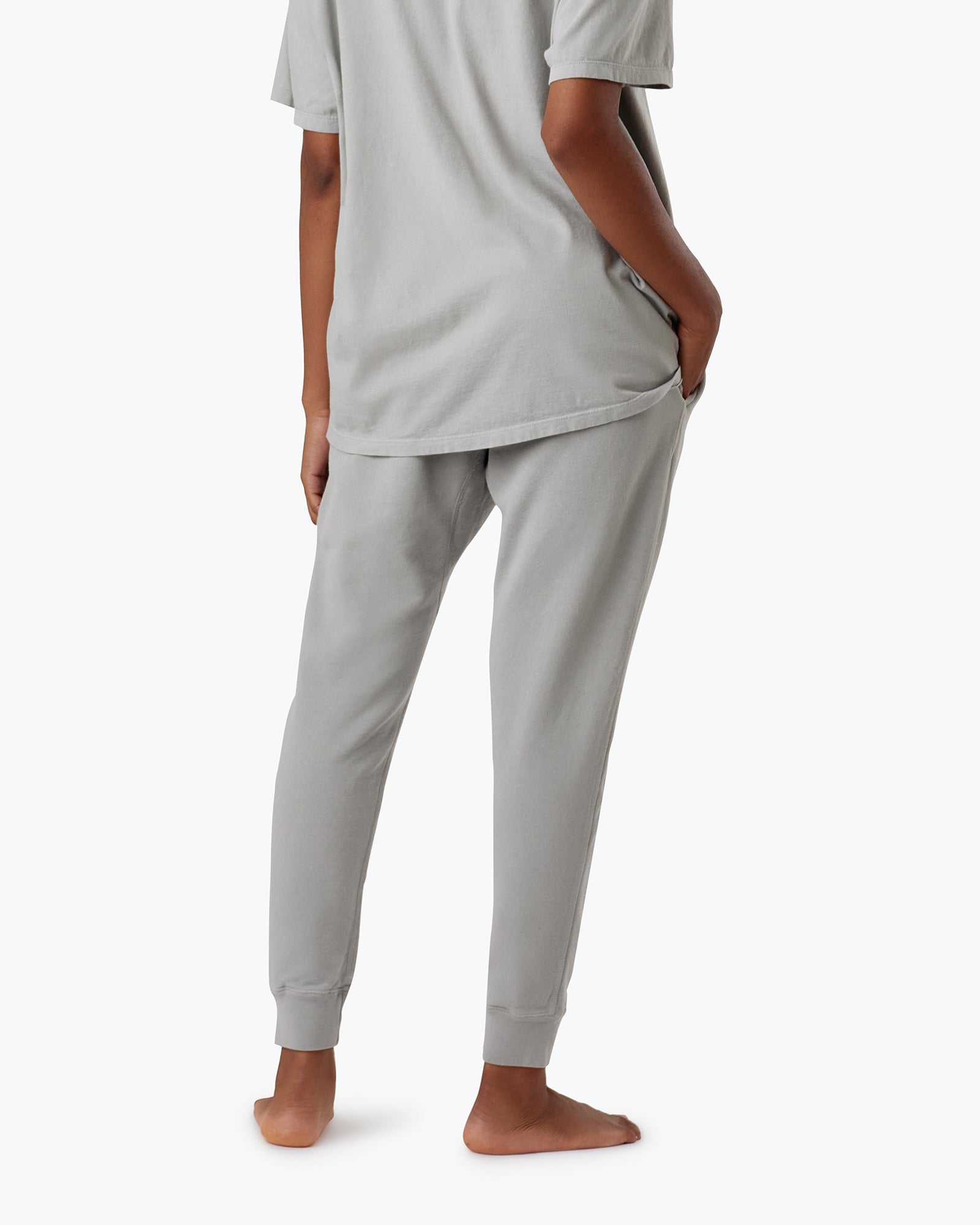 Grey Women's TKEES Core Sport Jogger | 531408-YAC