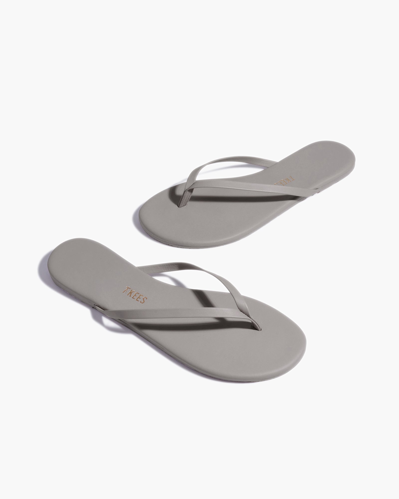 Grey Women's TKEES Lily Pigments Flip Flops | 542609-CZT