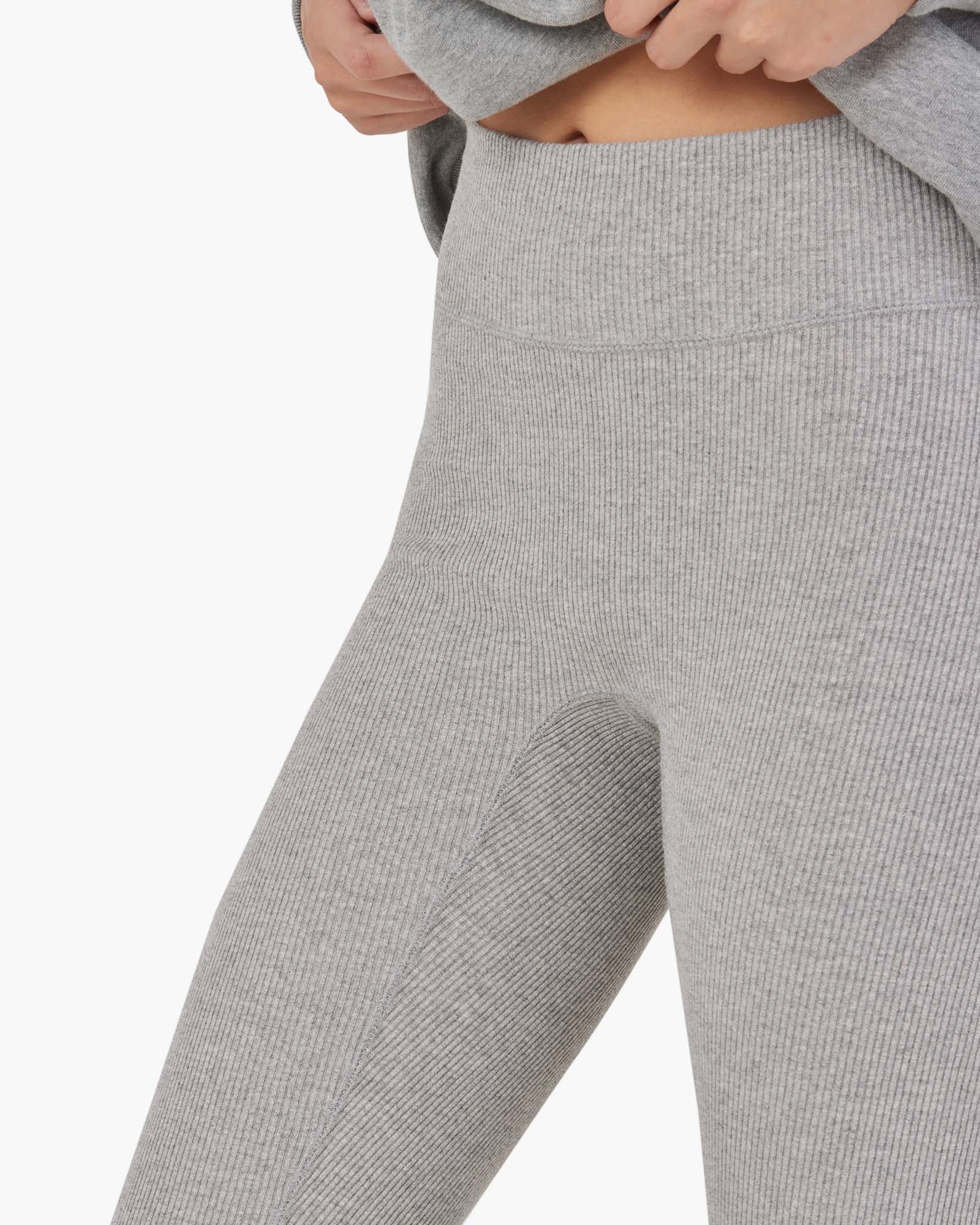 Grey Women's TKEES Rider Leggings | 270539-OID