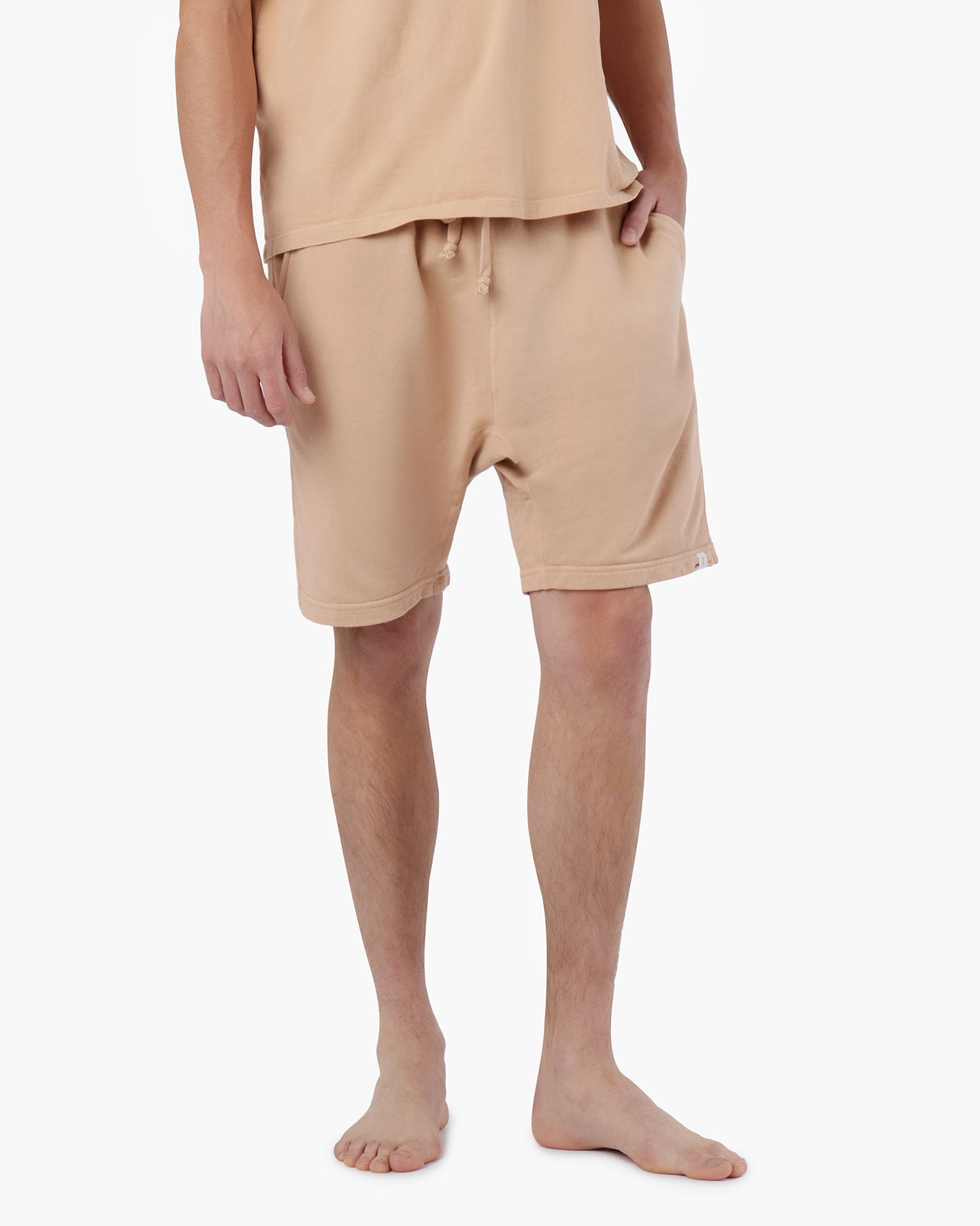 Khaki Women's TKEES Core Shorts | 078316-SOM