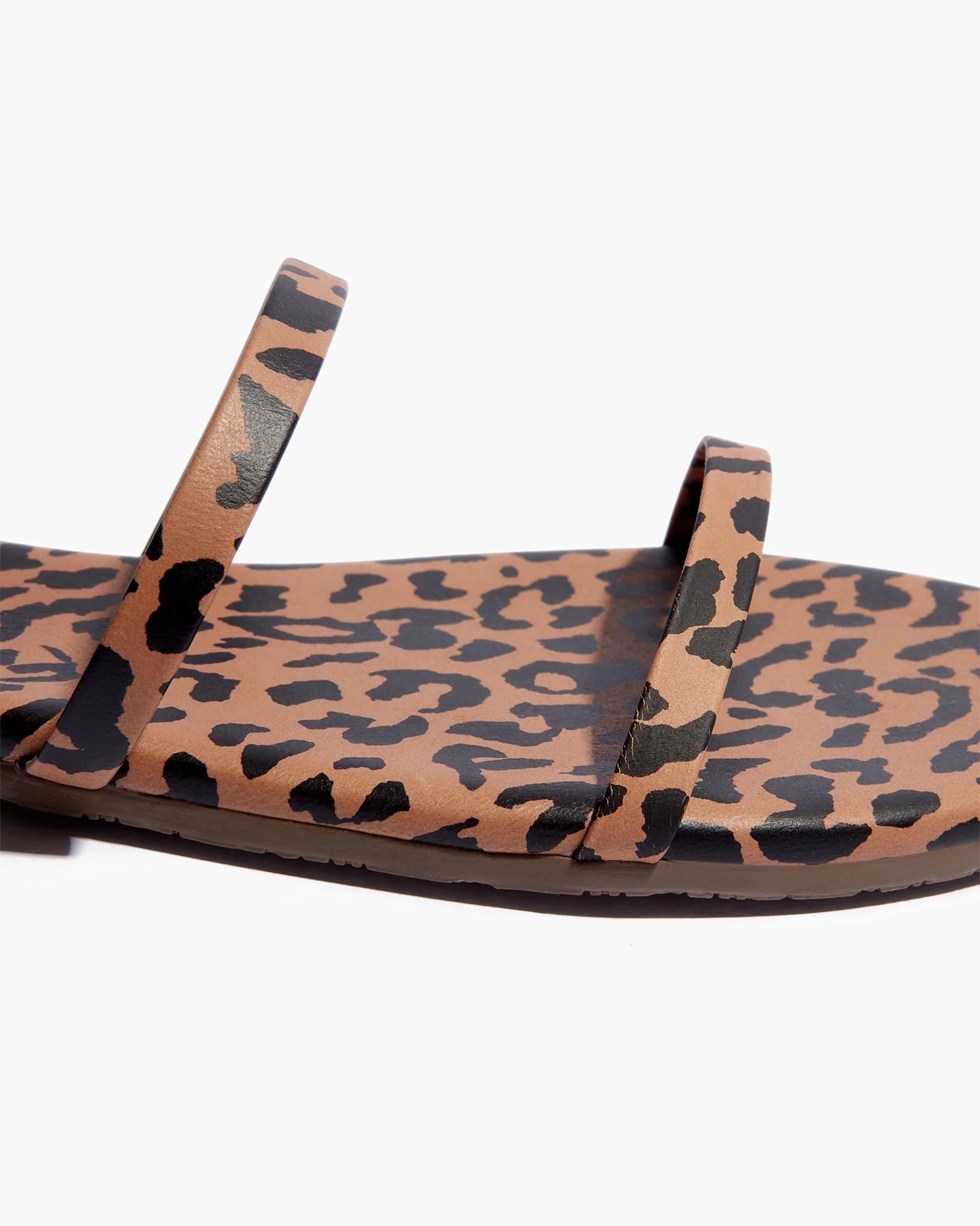 Leopard Women's TKEES Gemma Animal Sandals | 645708-LVR