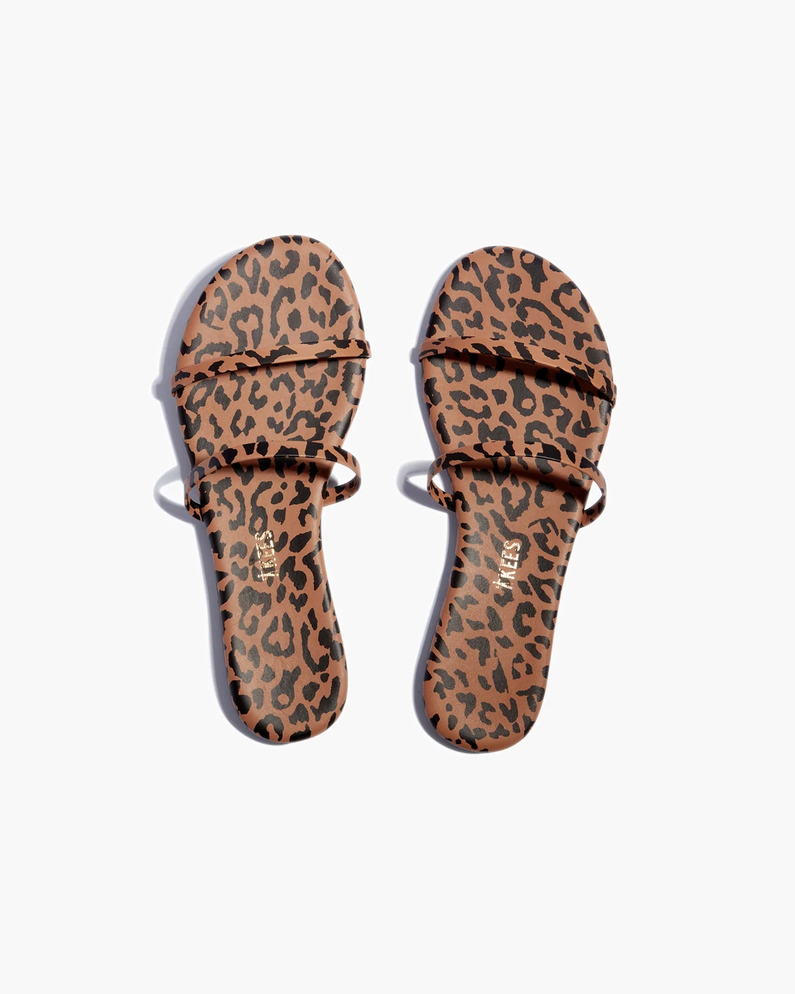 Leopard Women\'s TKEES Gemma Animal Sandals | 645708-LVR