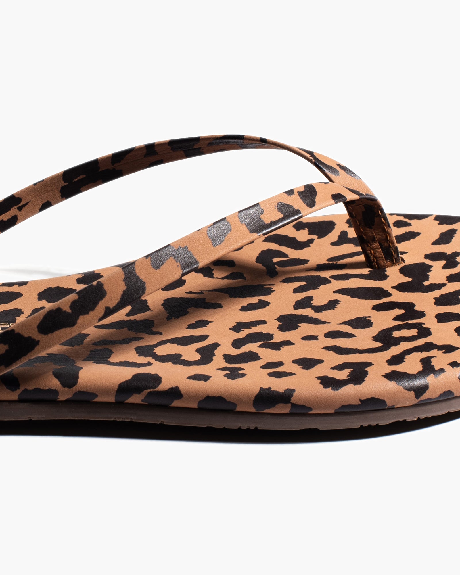 Leopard Women's TKEES Lily Animal Flip Flops | 213684-SNK