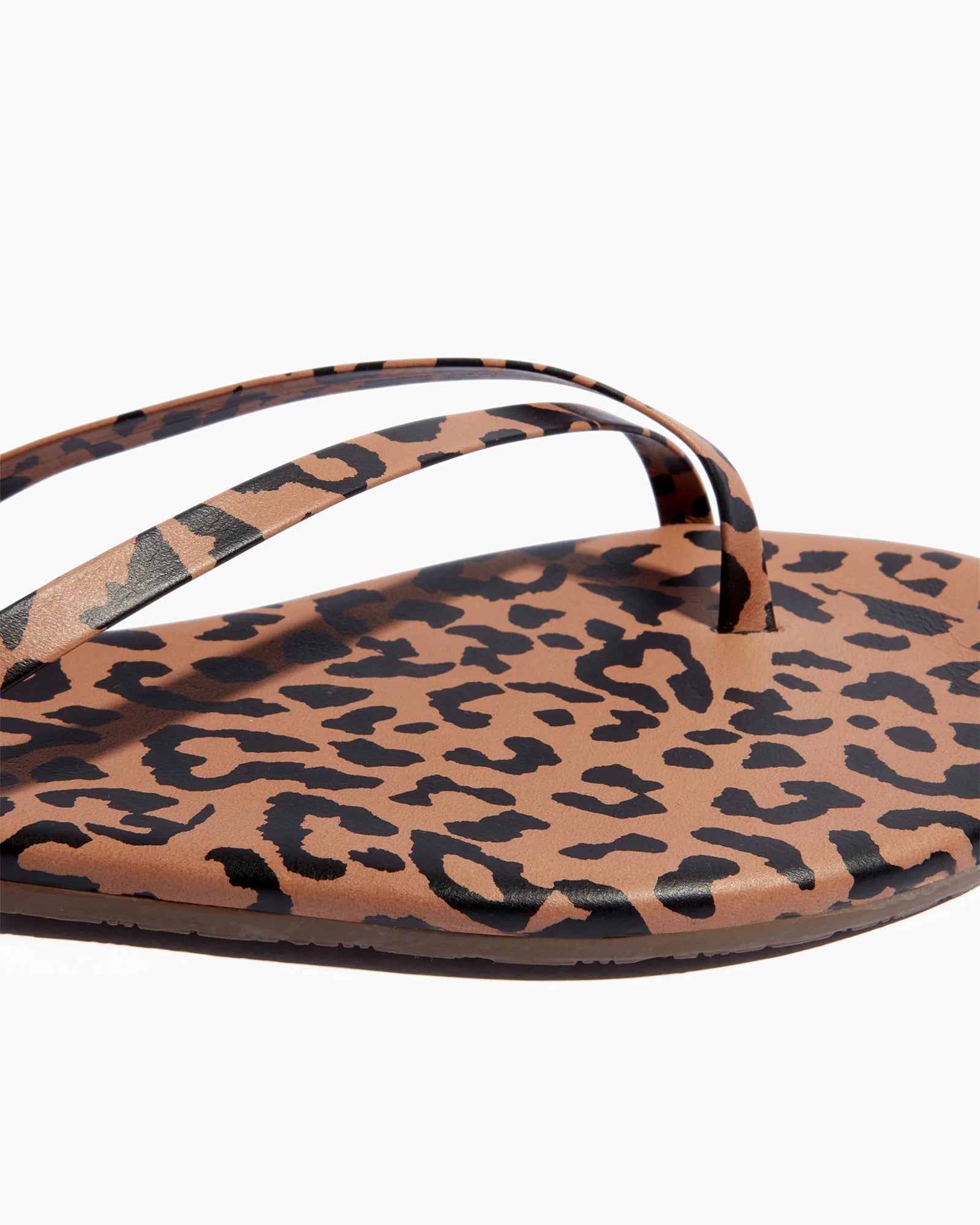 Leopard Women's TKEES Riley Animal Sandals | 965180-MQX