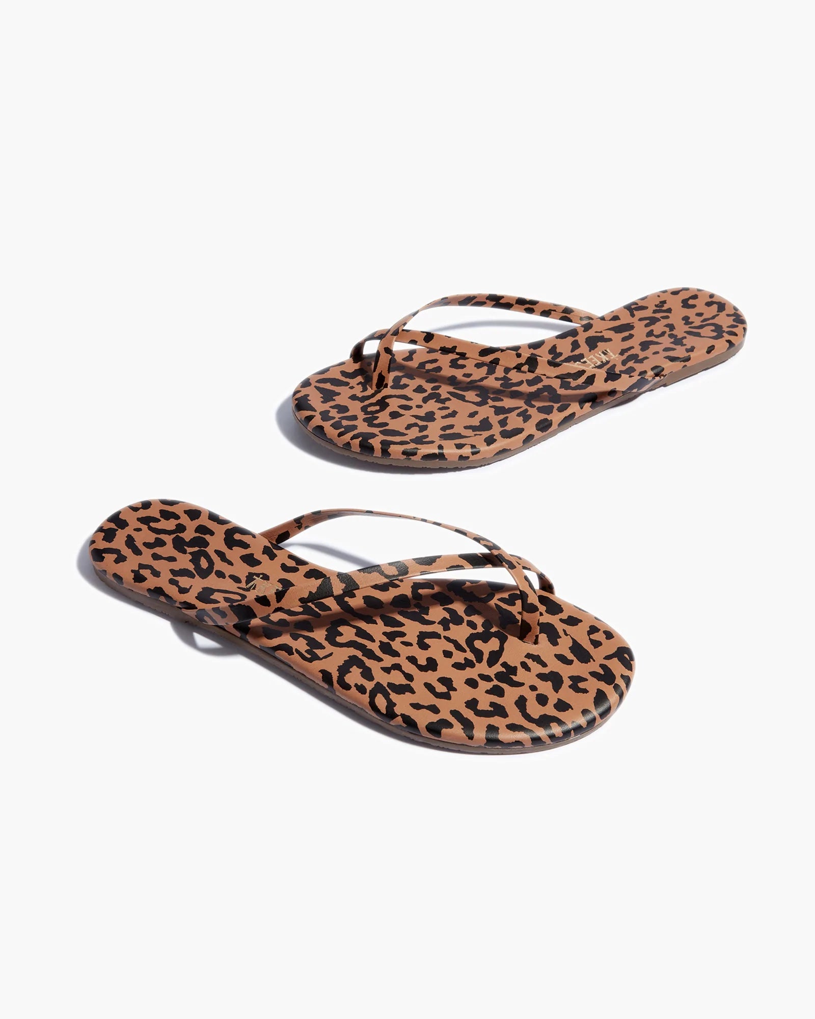 Leopard Women's TKEES Riley Animal Sandals | 965180-MQX