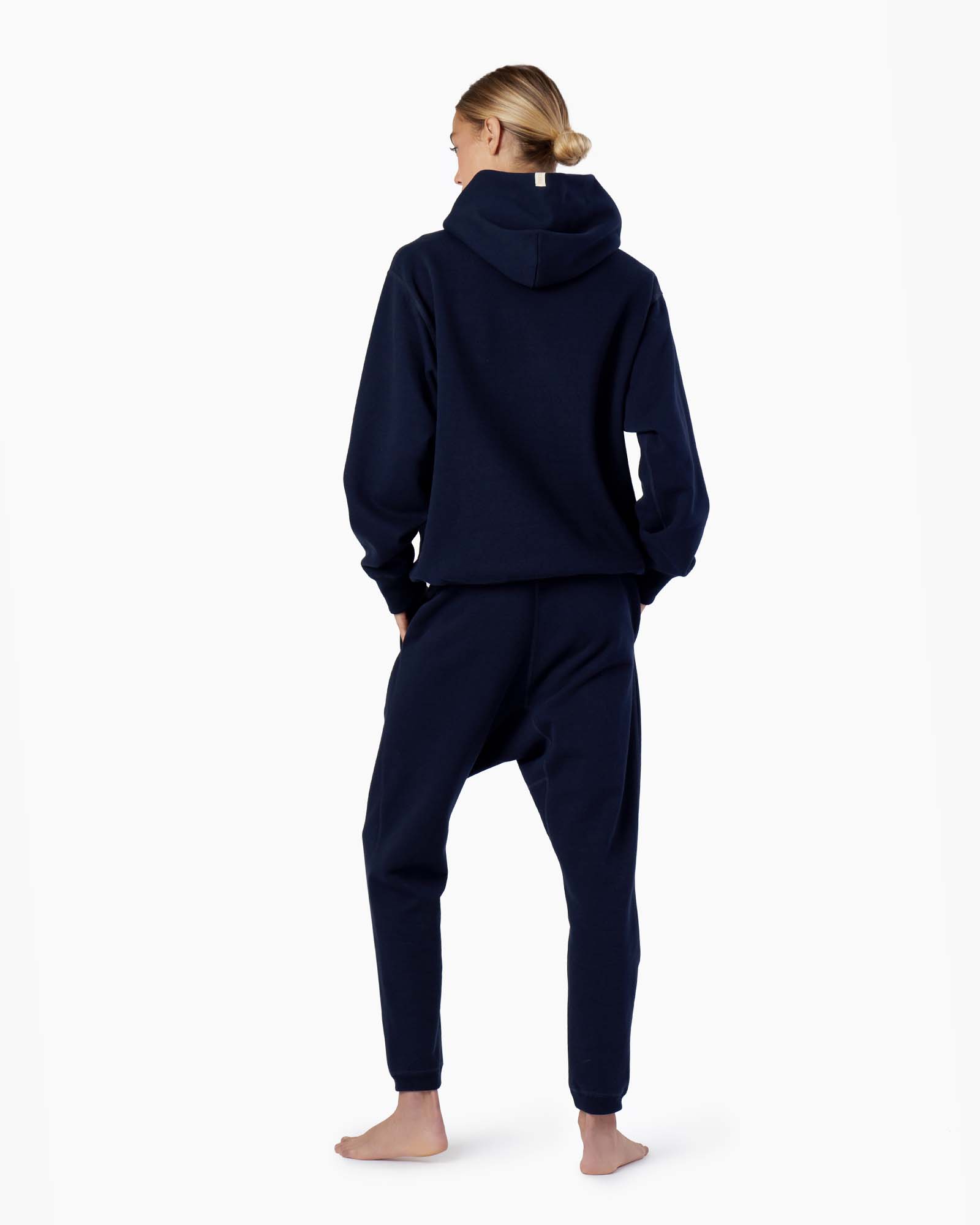 Navy Women's TKEES Warm Core Jogger | 142763-RFH