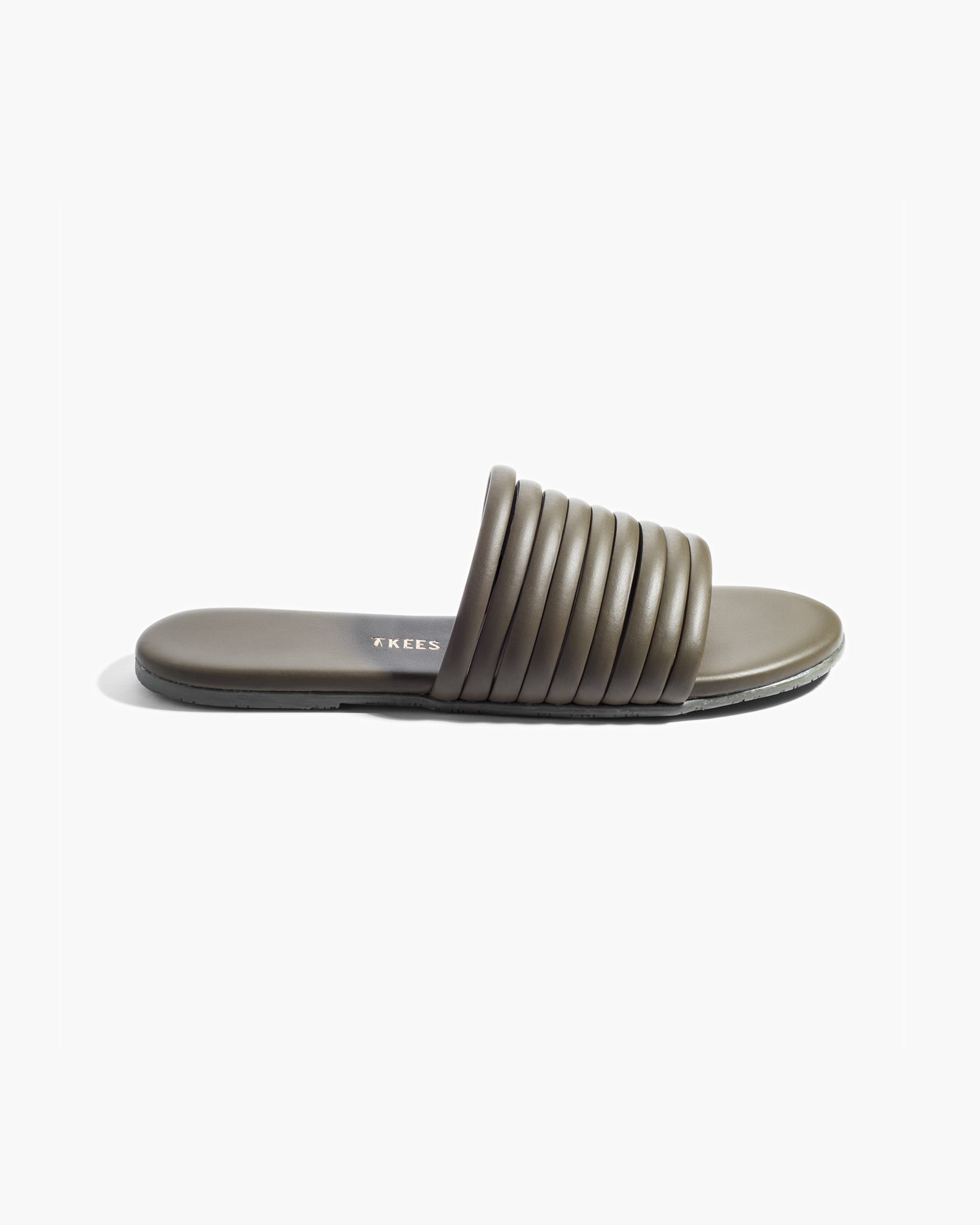 Olive Women's TKEES Caro Slides | 479815-WKX