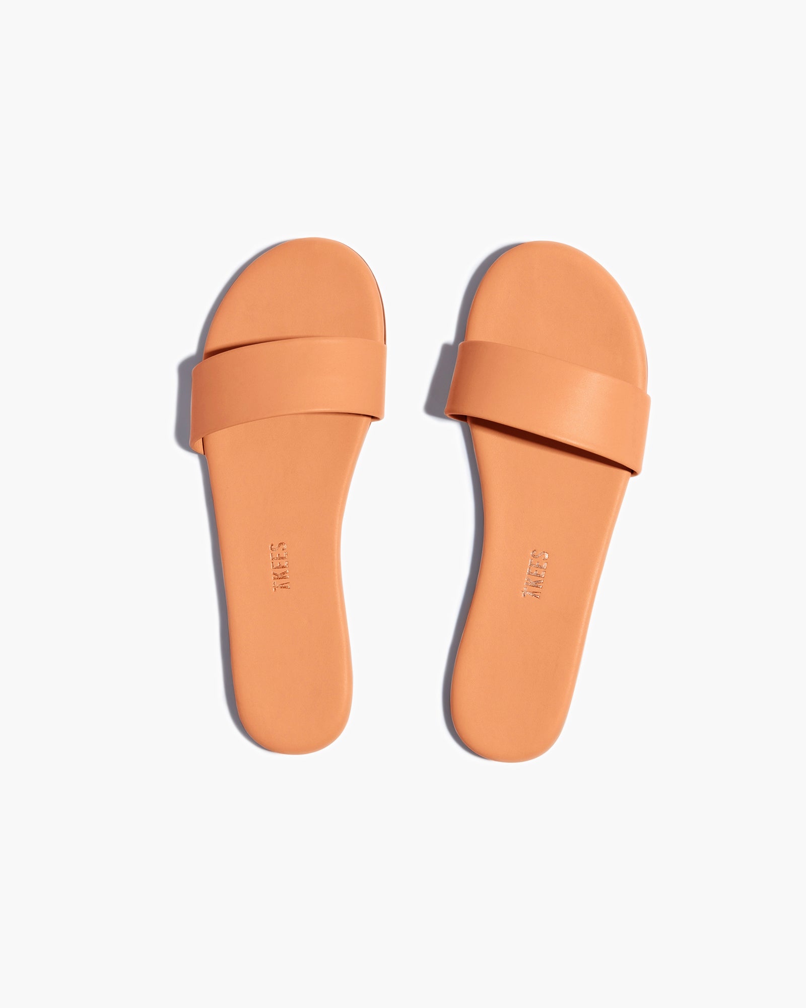 Orange Women\'s TKEES Alex Slides | 327918-FLK