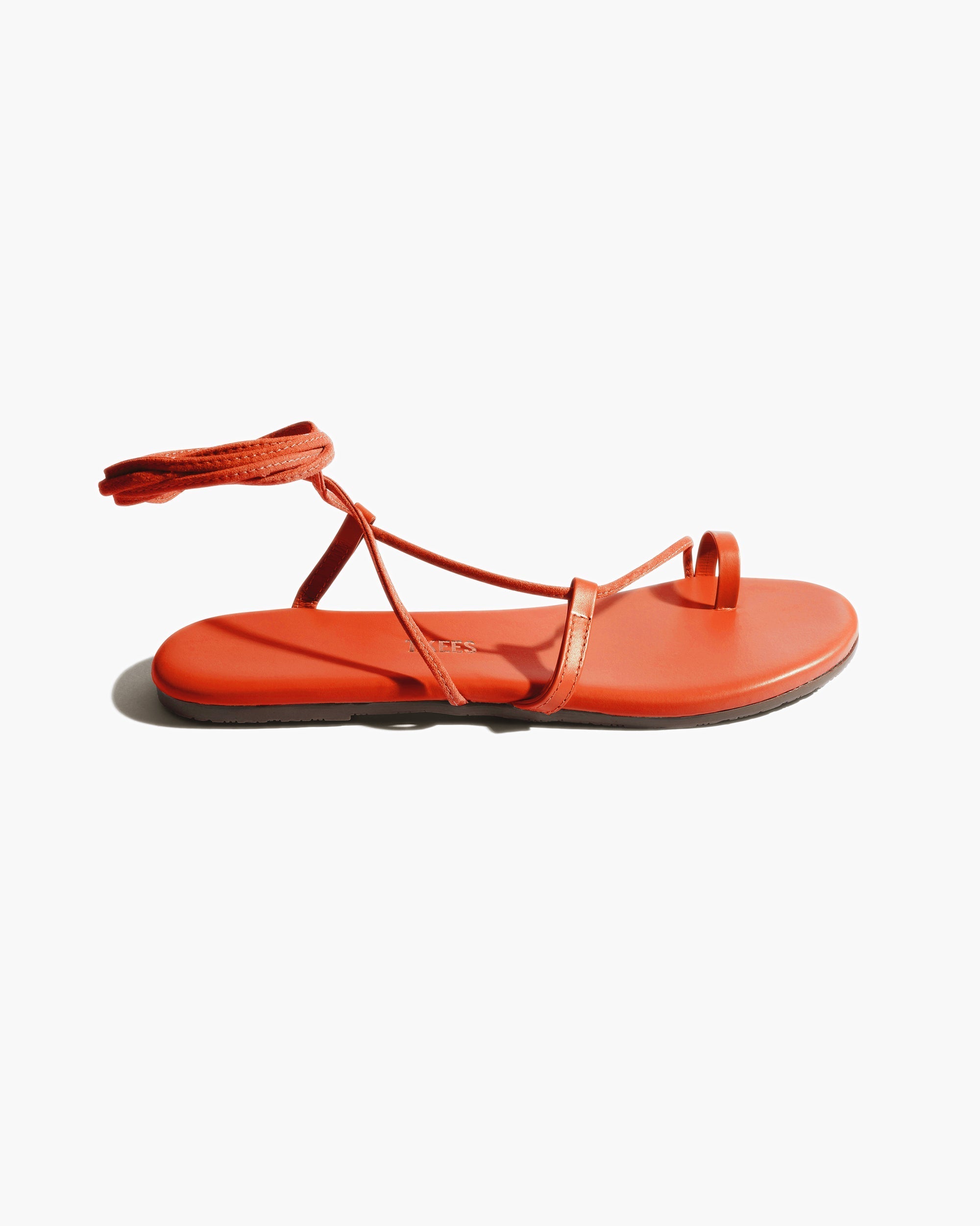 Orange Women's TKEES Jo Pigments Sandals | 971435-KWL