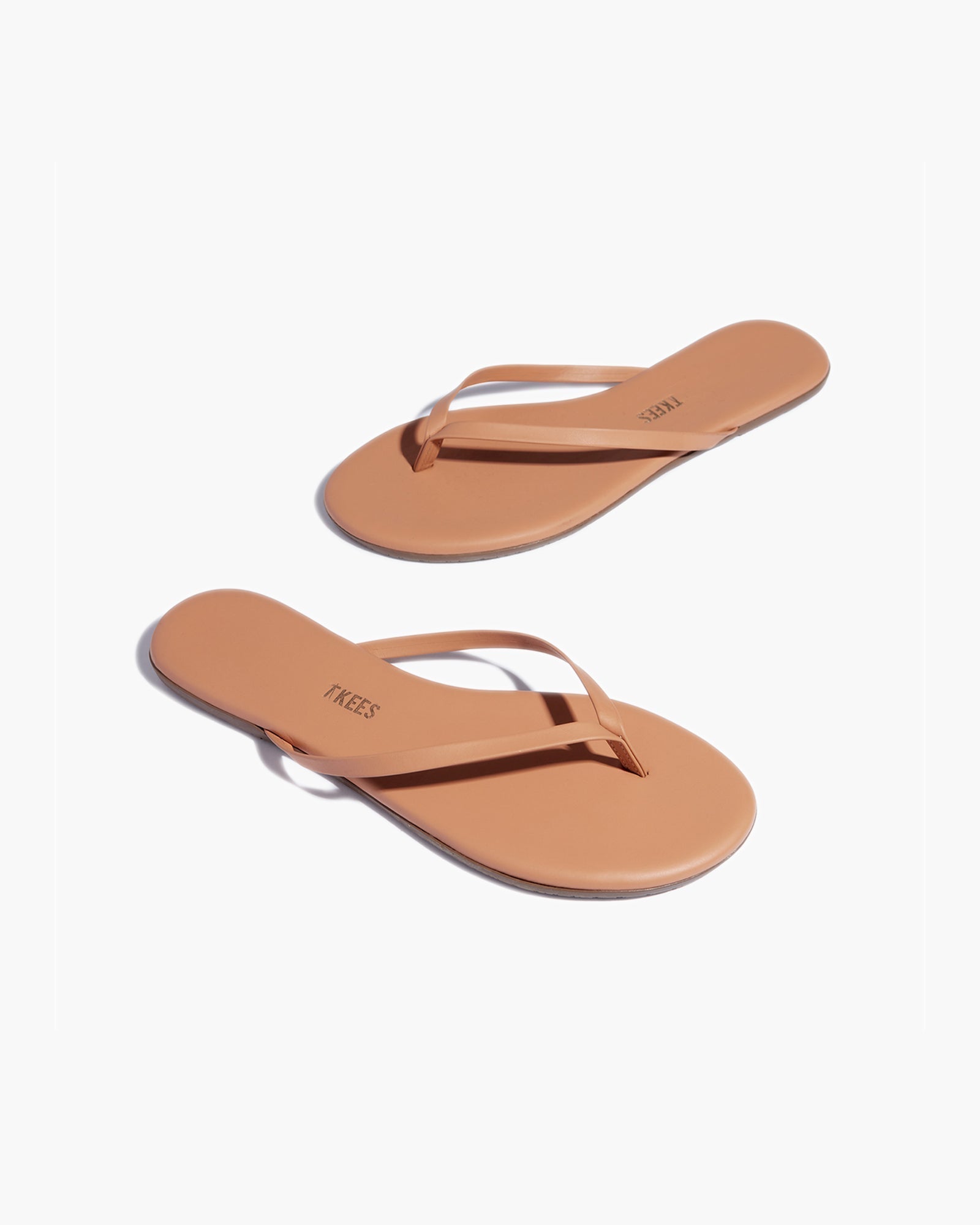 Pink Women's TKEES Lily Nudes Flip Flops | 126073-USM