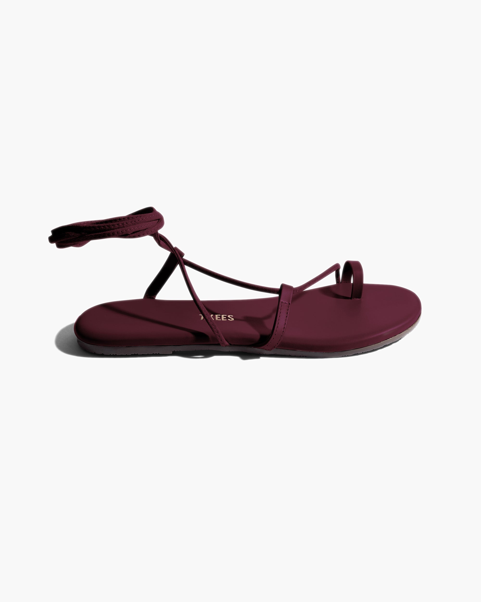 Red Women's TKEES Jo Sandals | 073164-MLJ