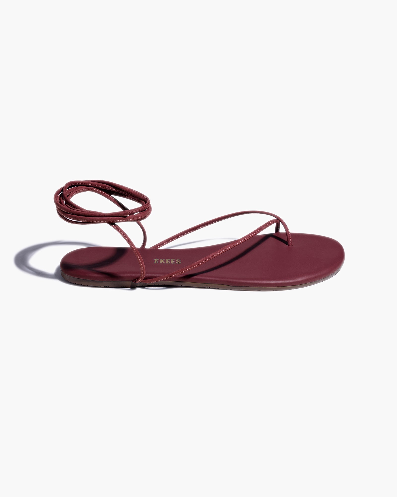 Red Women's TKEES Roe Sandals | 273619-SHW