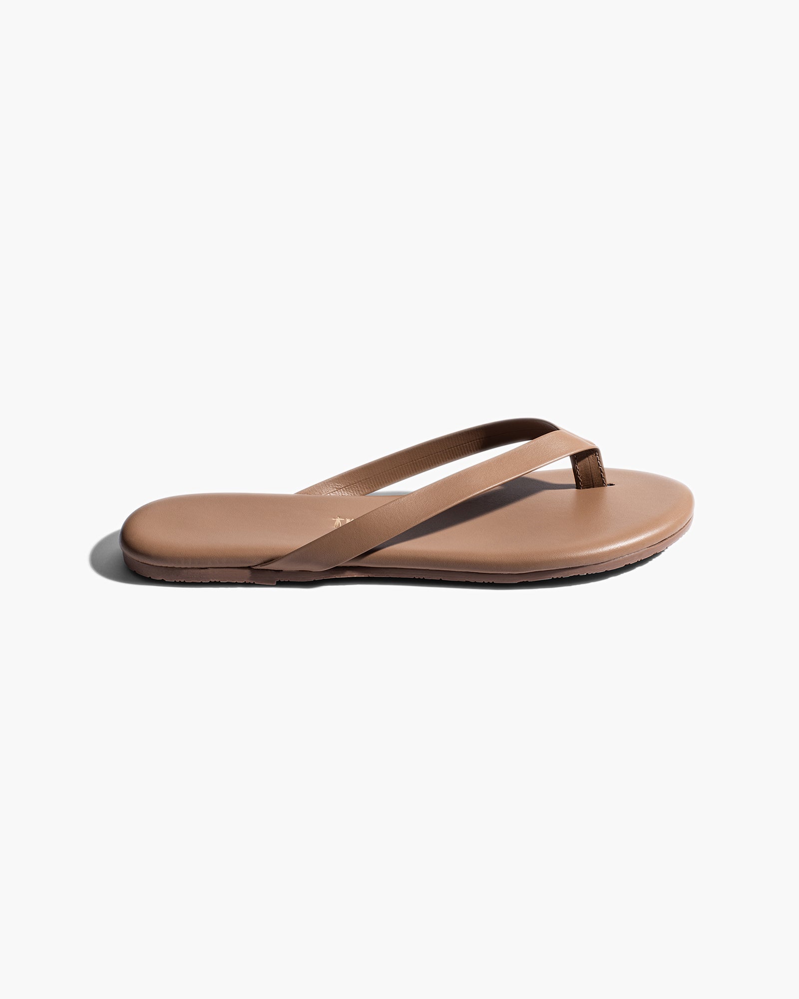 Rose Gold Women's TKEES Boyfriend Flip Flops | 714905-FGS