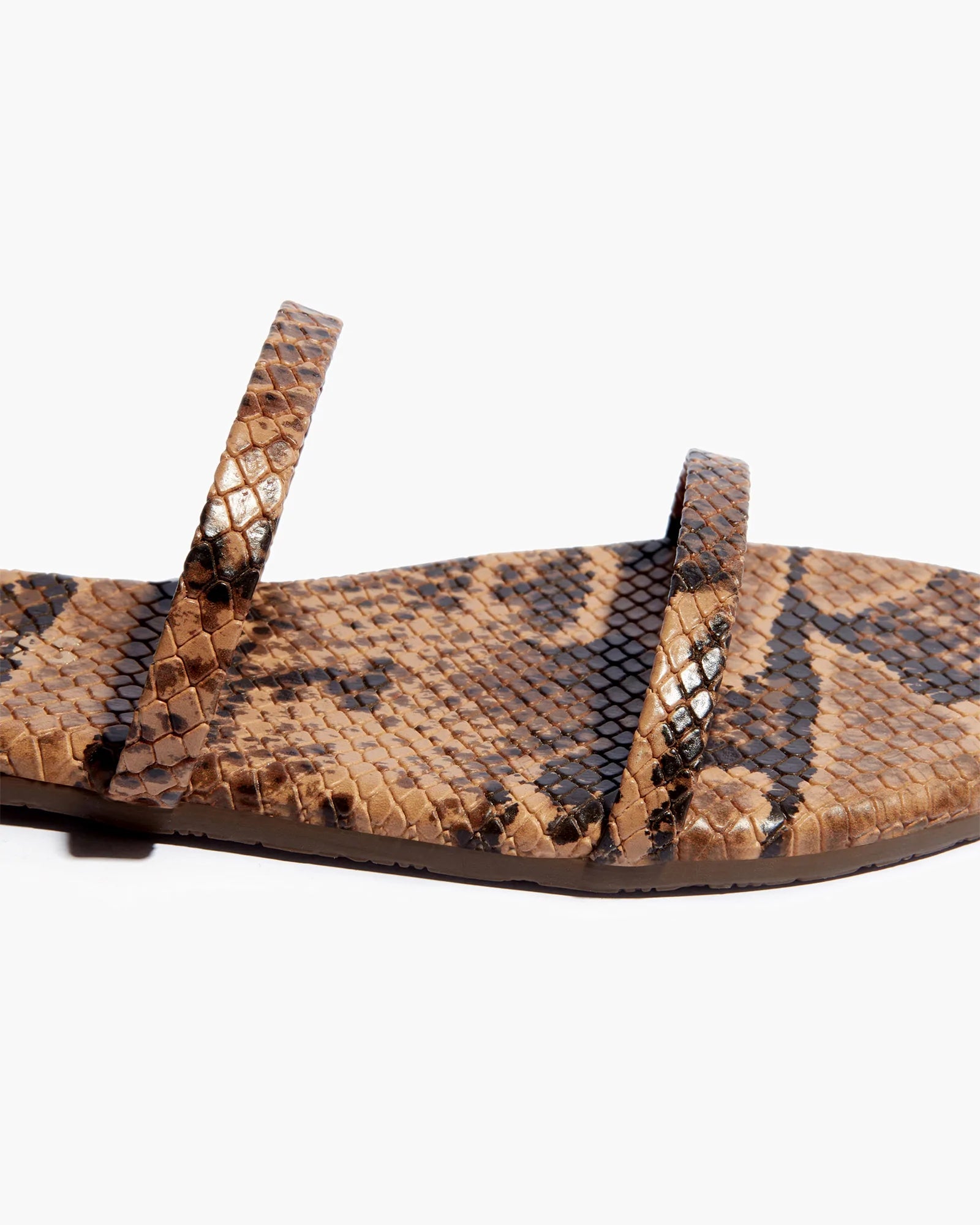 Snake Women's TKEES Gemma Vegan Animal Sandals | 342751-AOB