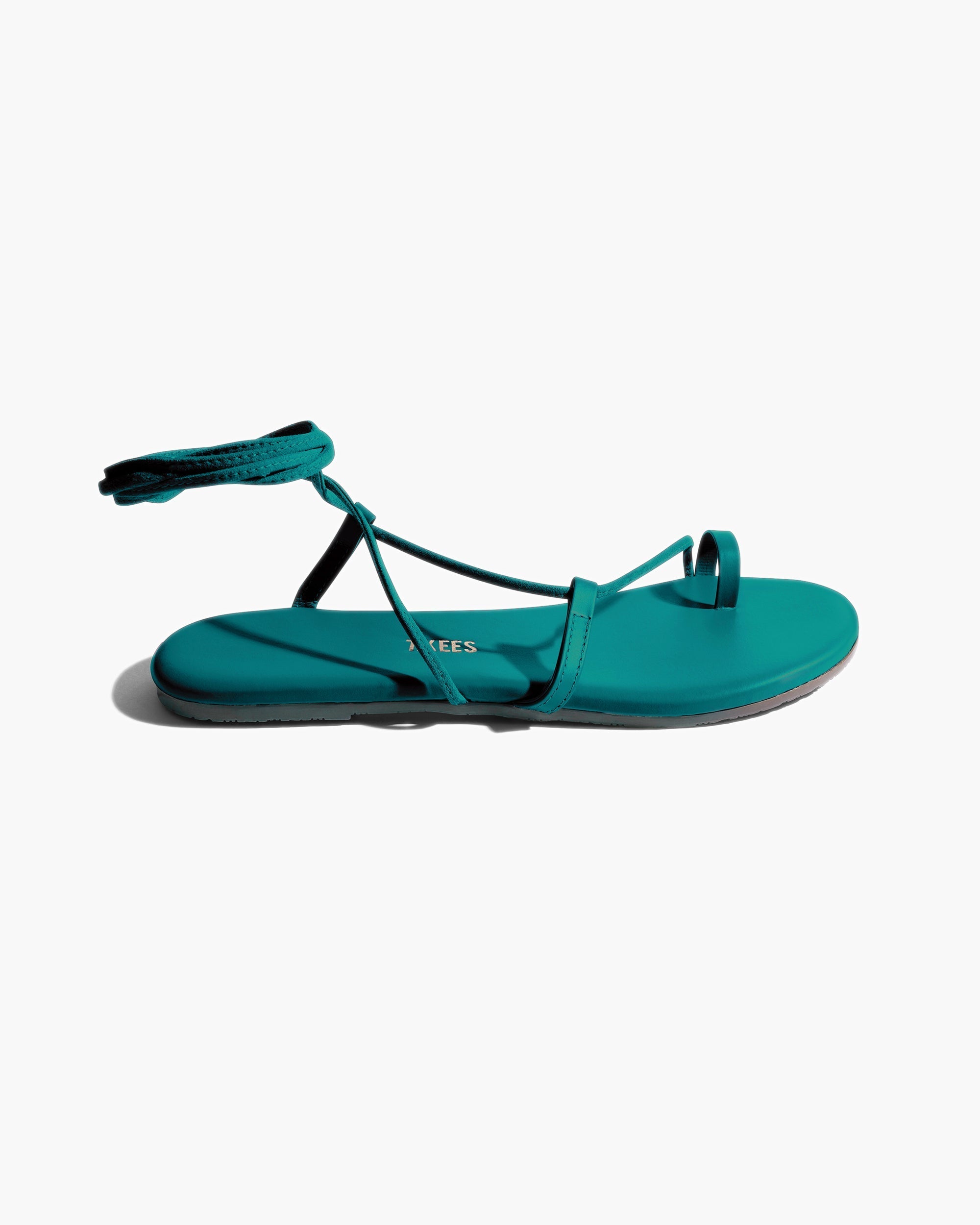 Turquoise Women's TKEES Jo Pigments Sandals | 916027-JPA