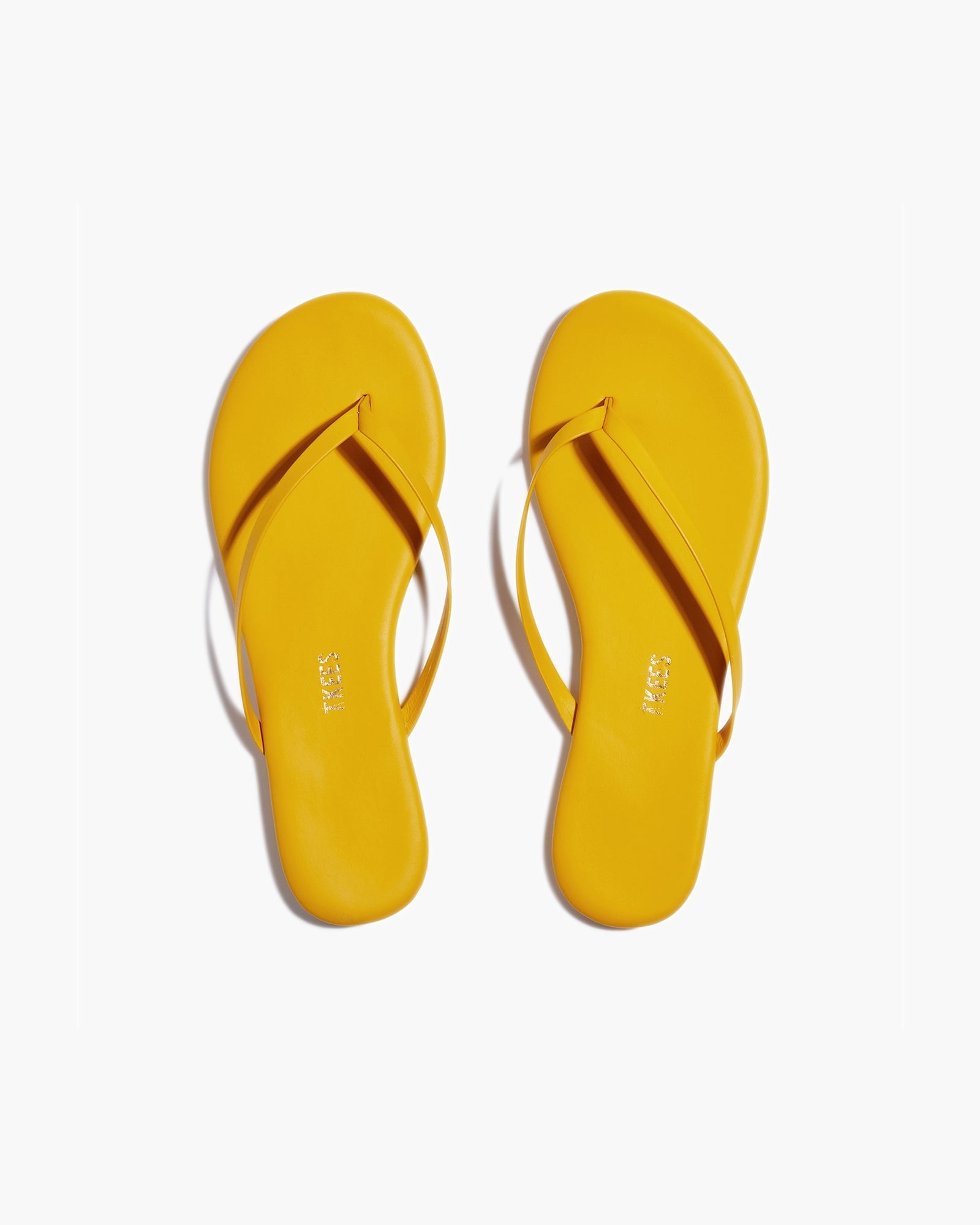 Yellow Women\'s TKEES Lily Pigments Flip Flops | 076951-PNB