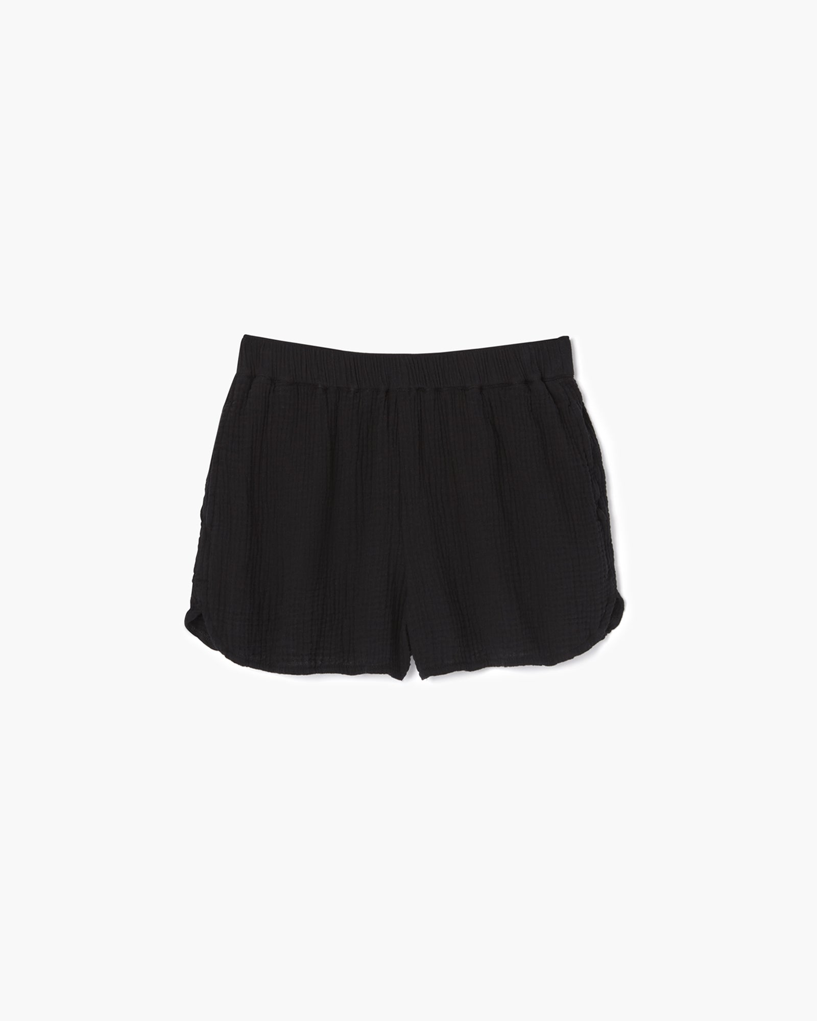 Black Women's TKEES Gauze Shorts | 125437-MCF