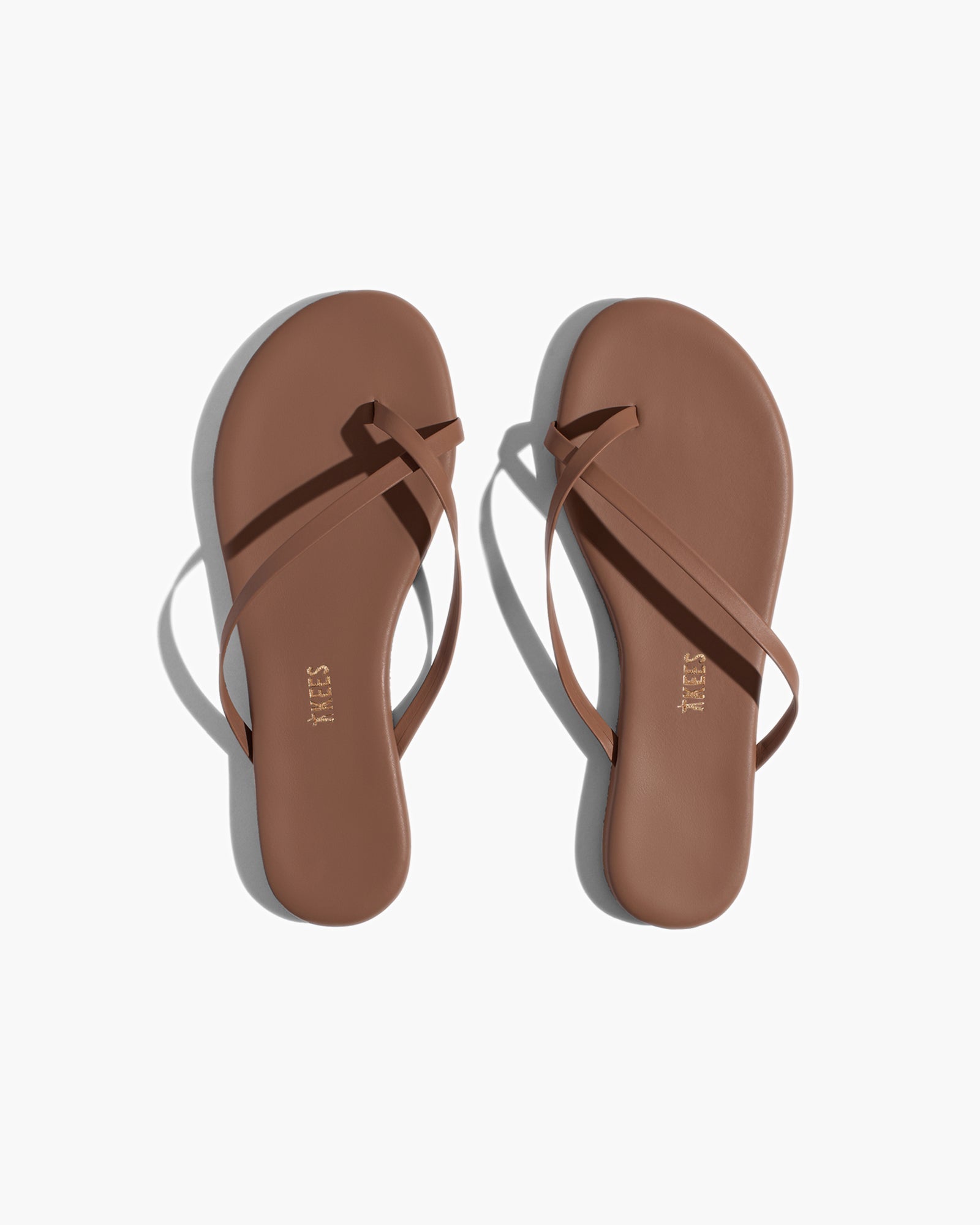 Brown Women's TKEES Riley Sandals | 289671-VTH