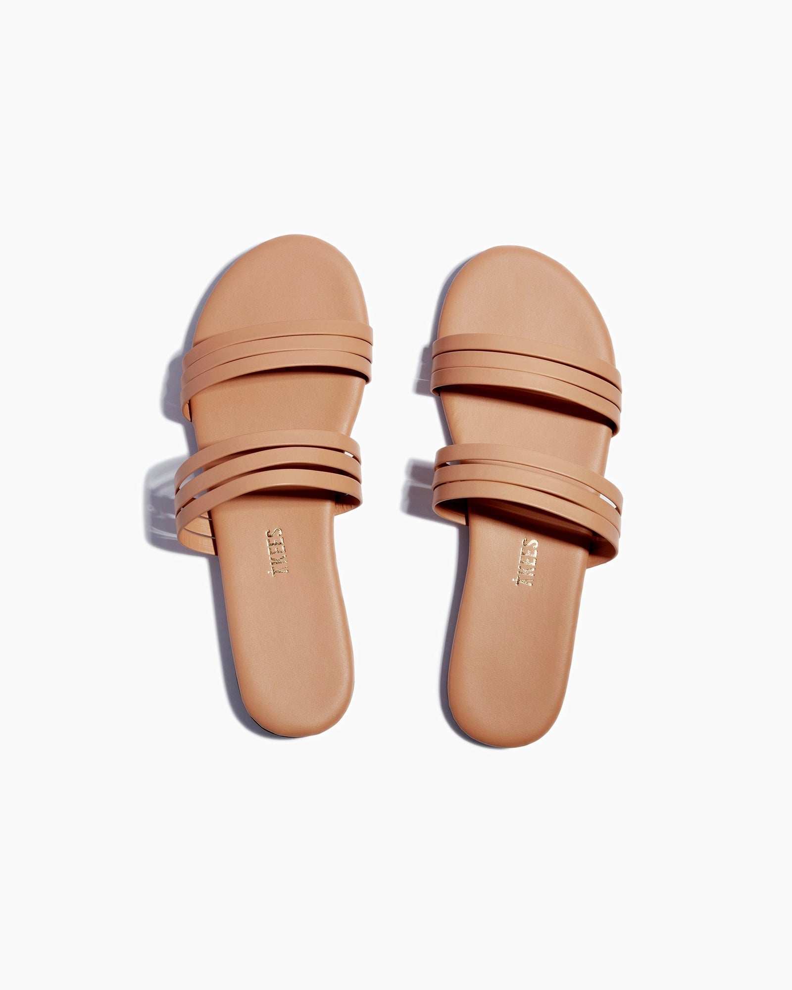 Pink Women's TKEES Allegra Slides | 016852-MRN